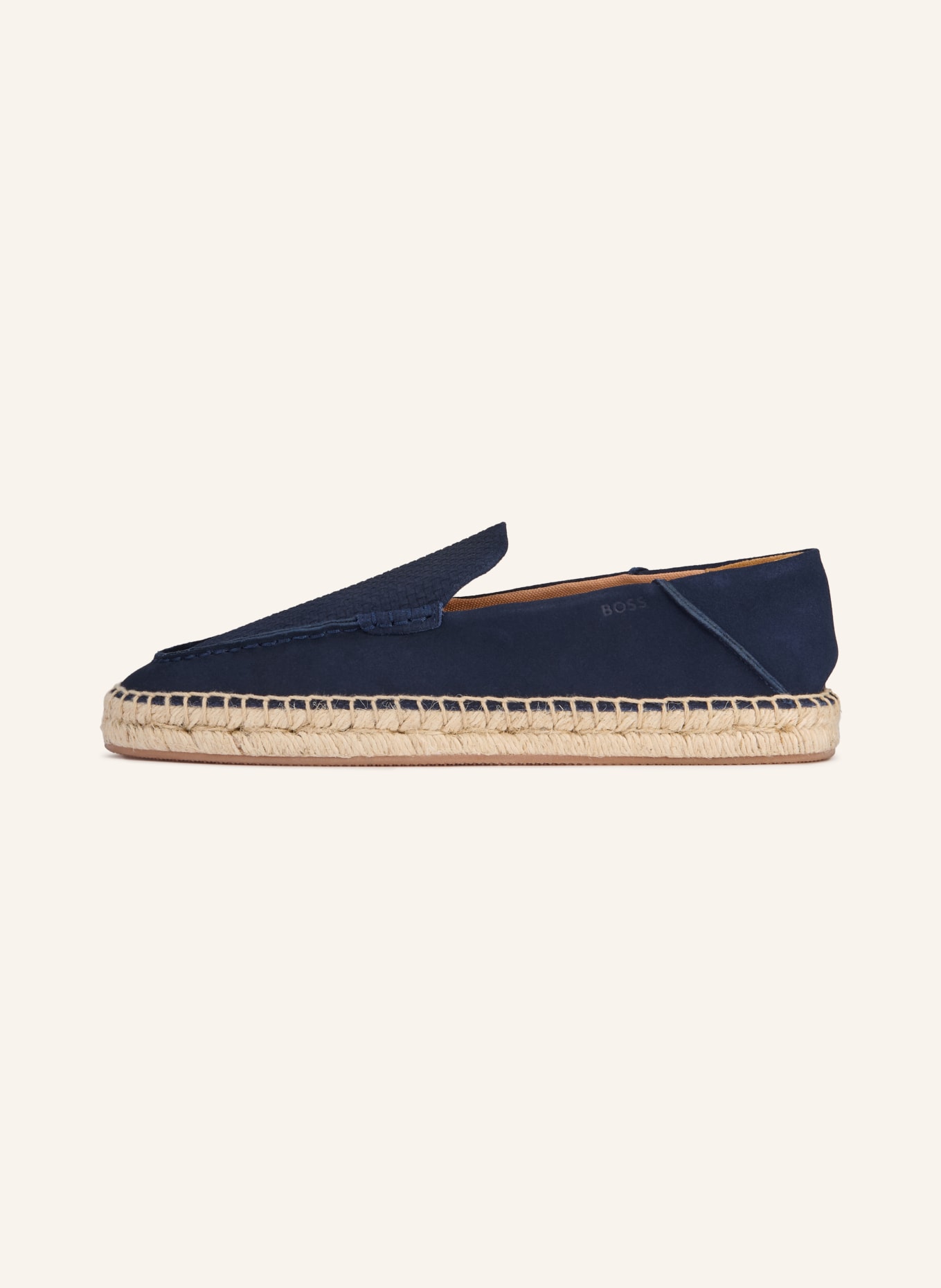 BOSS Espadrilles MADEIRA: DONKERBLAUW