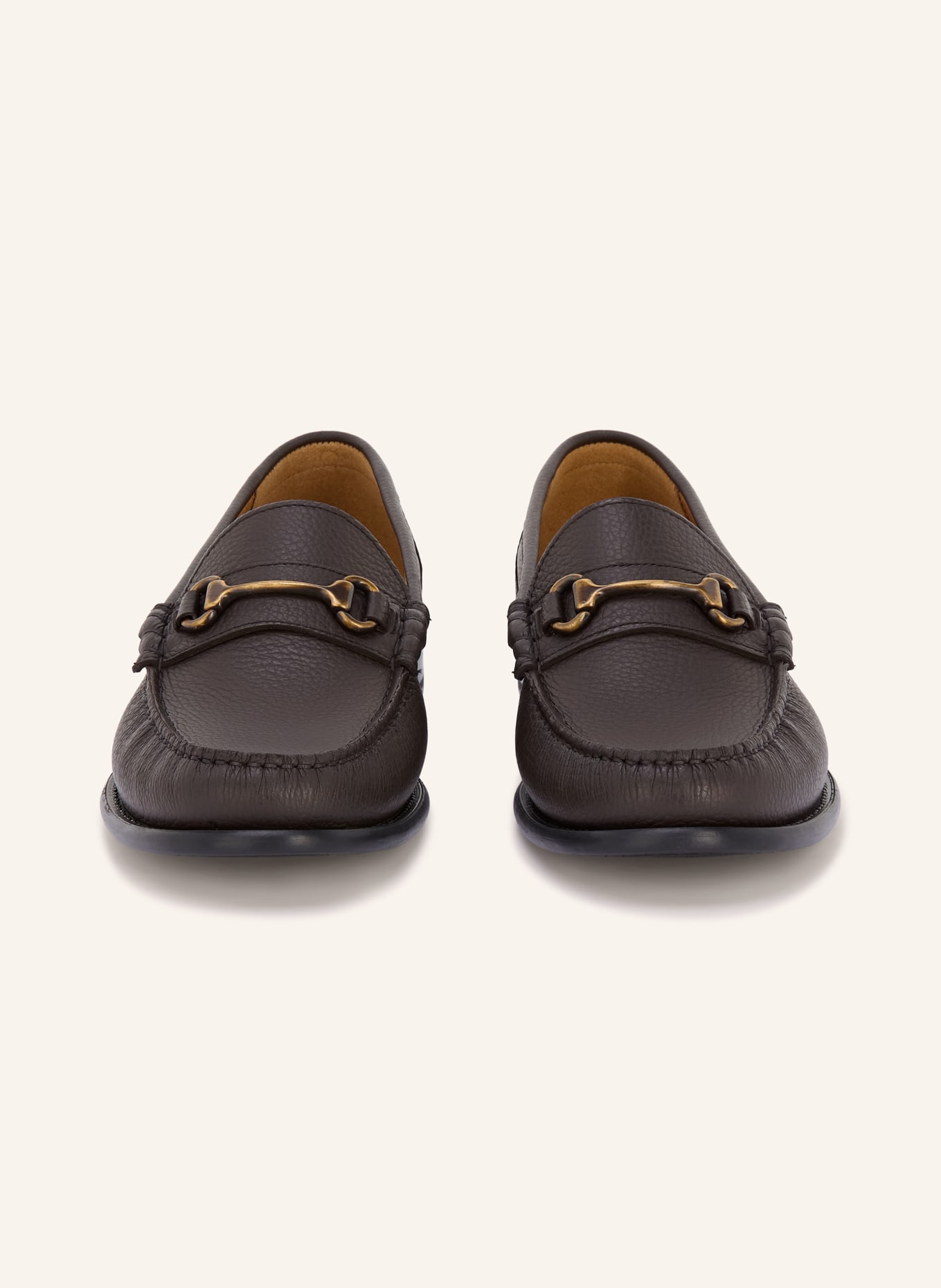 BOSS Loafer TEVAN: BRUIN / GOUD