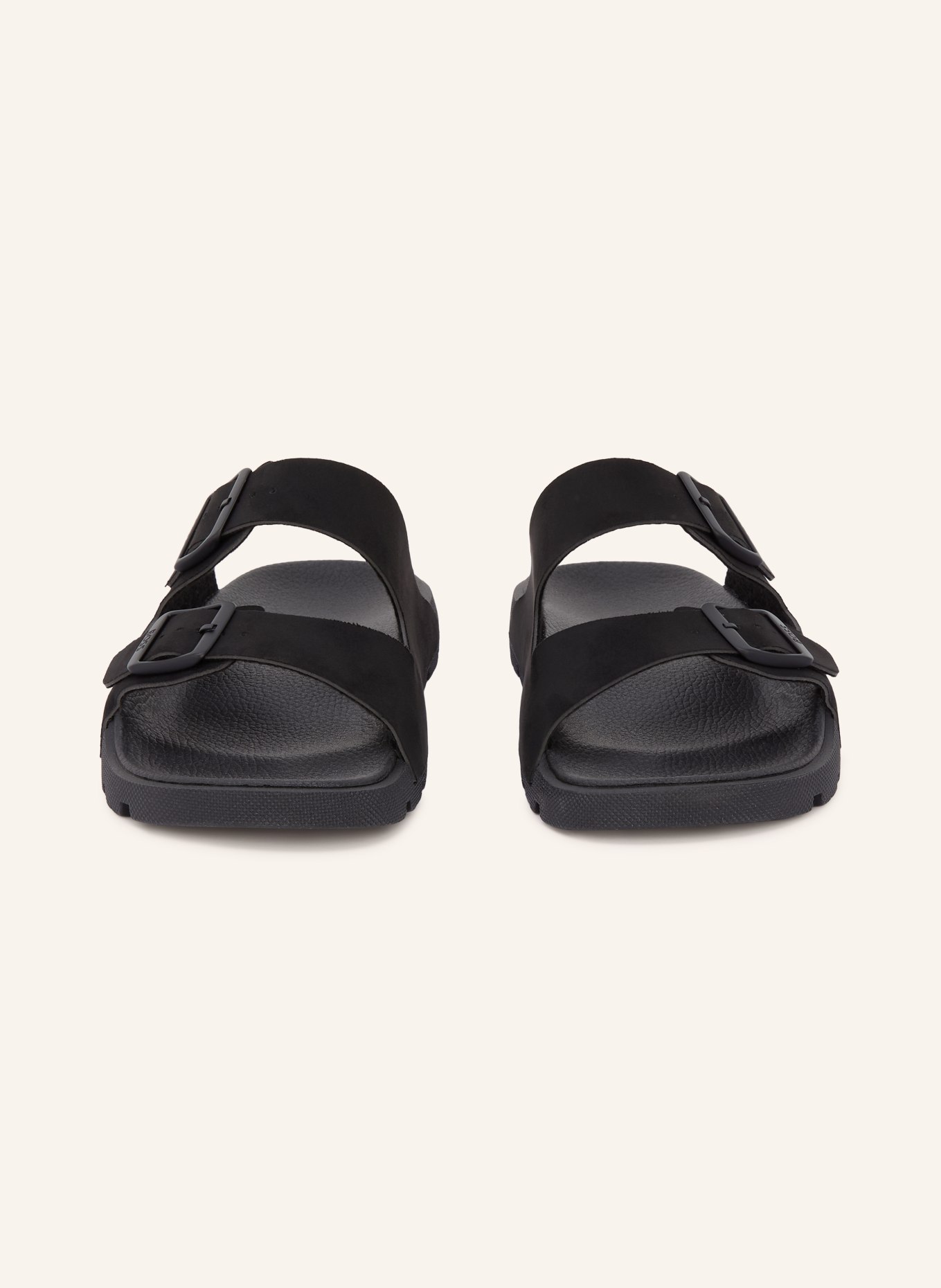 BOSS SURFLEY mules: BLACK