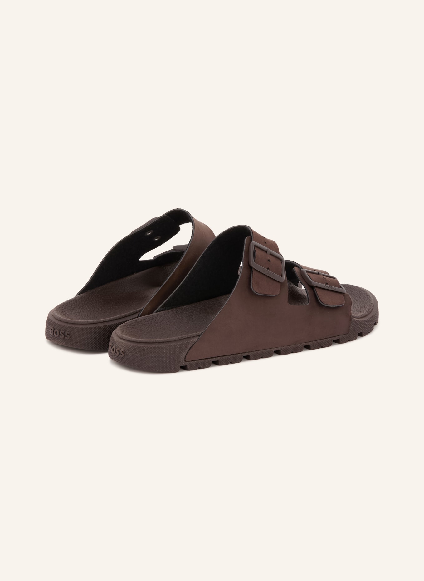 BOSS Pantoletten SURFLEY: BRAUN