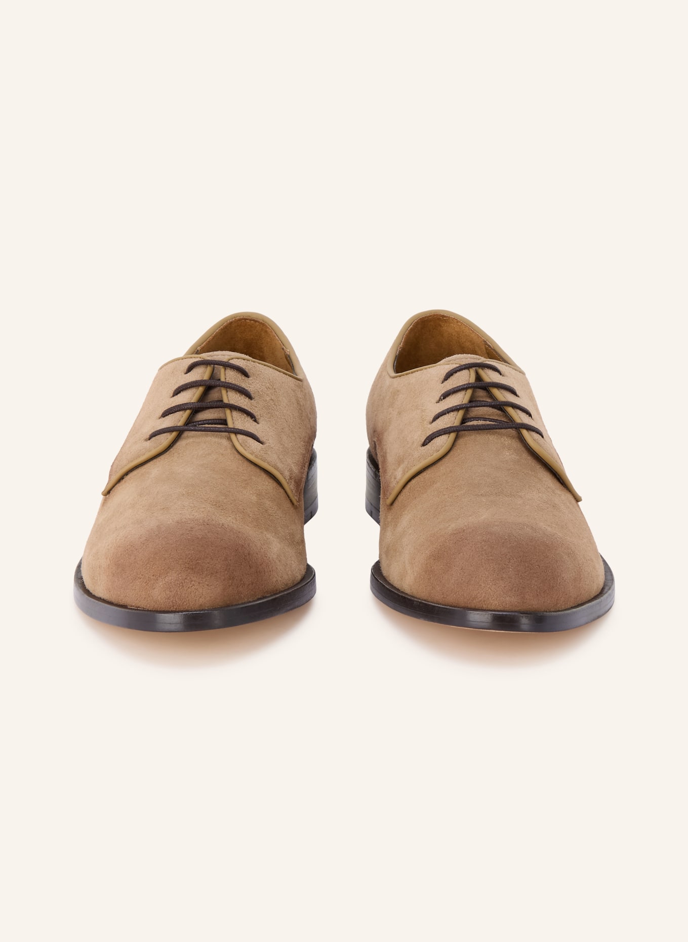 BOSS Schnürer TAYIL: HELLBRAUN / SCHWARZ