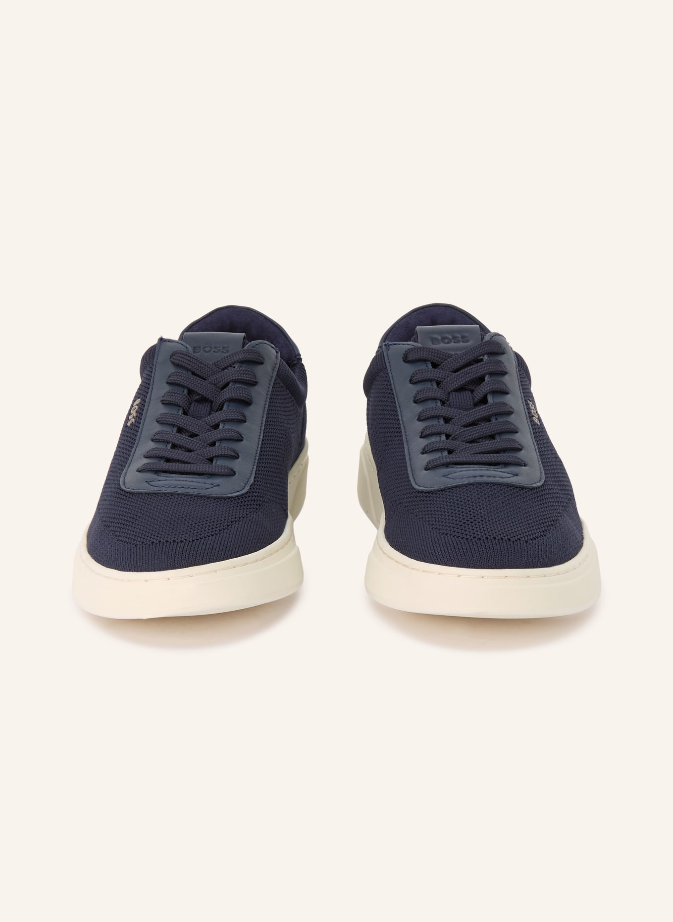 BOSS Trampki KIERAN: GRANATOWY / BIAŁY