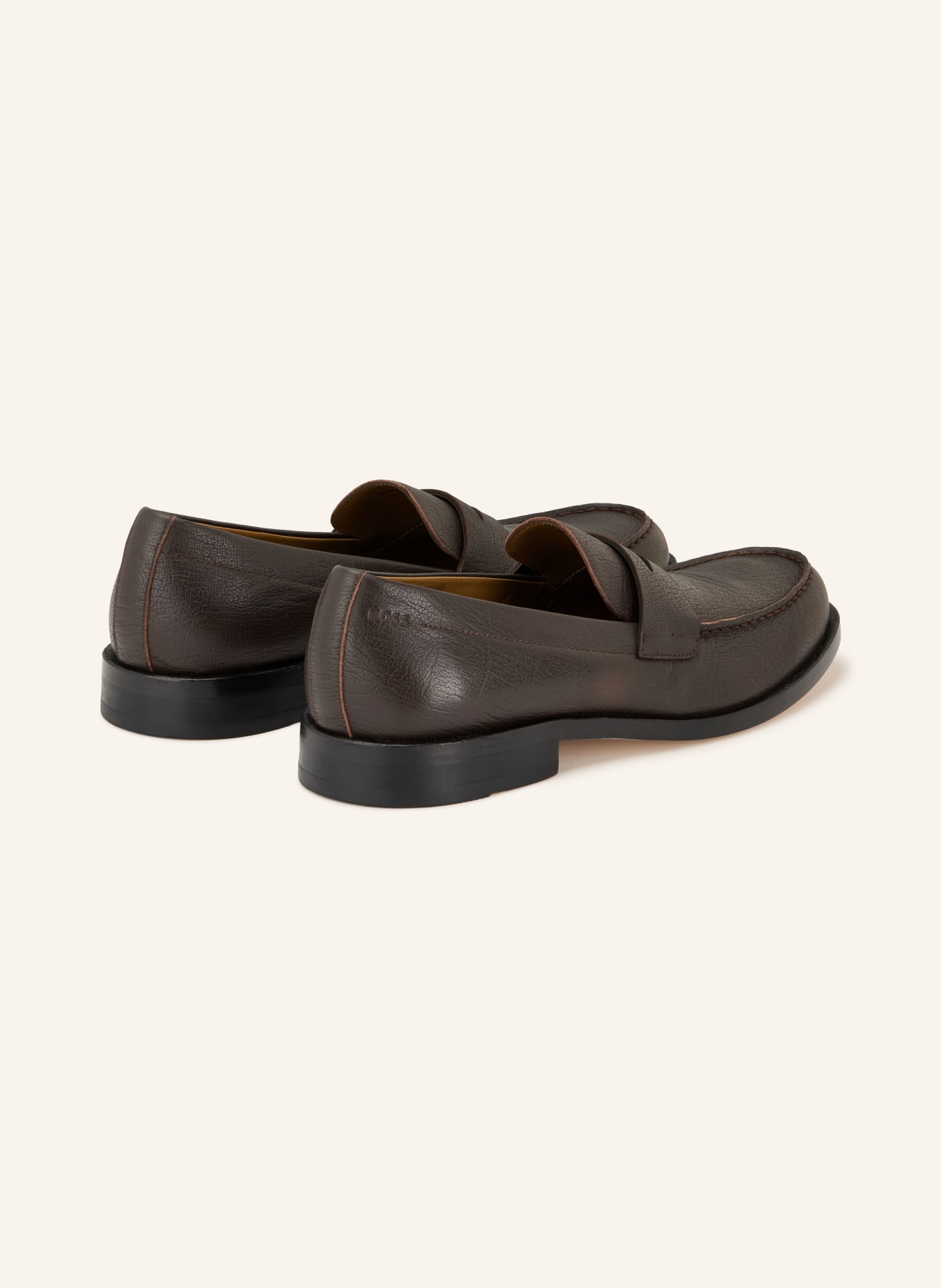 BOSS Penny-Loafer TAYIL: DUNKELBRAUN