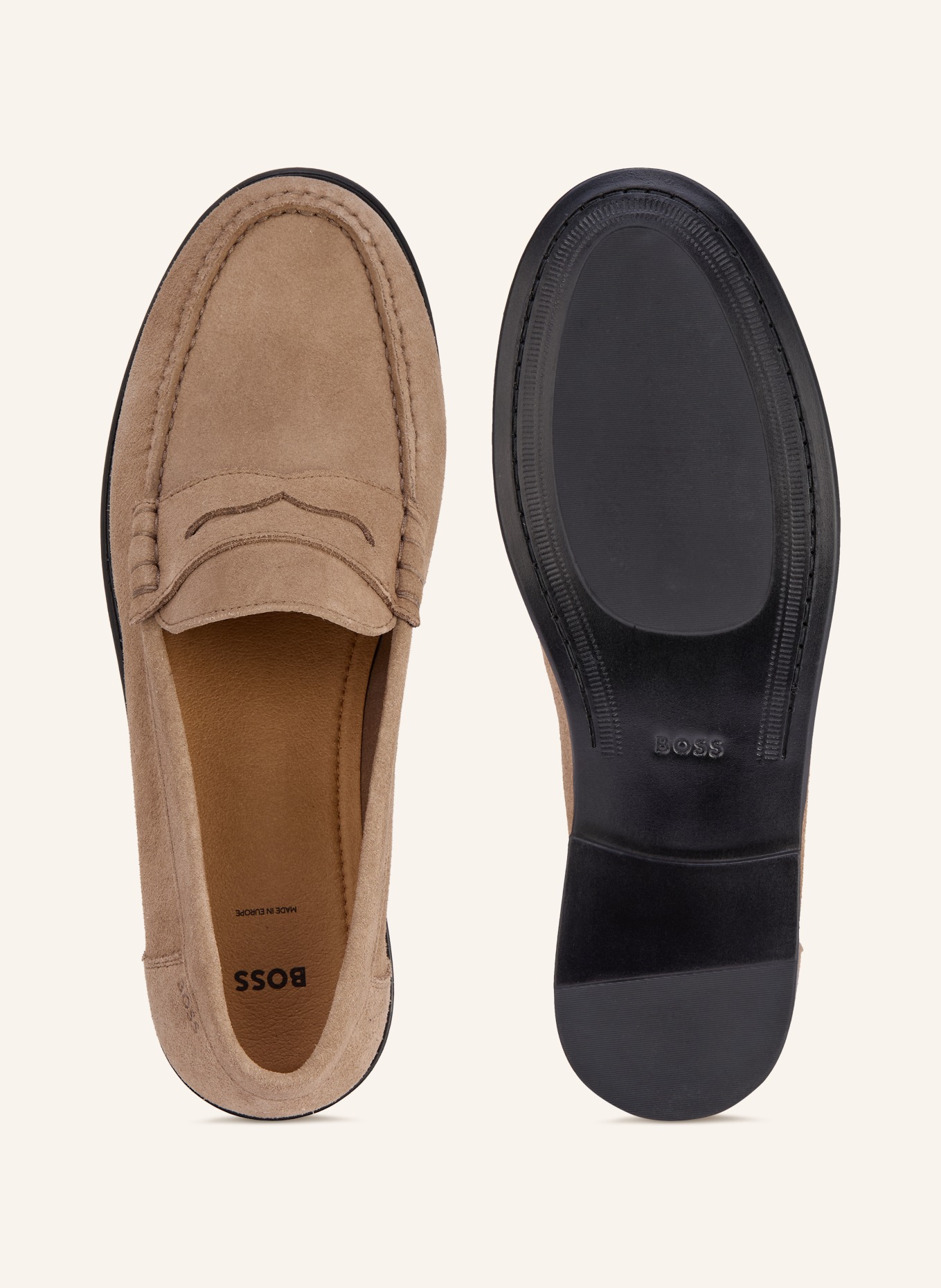 BOSS Penny-loafer TEVAN: BEIGE