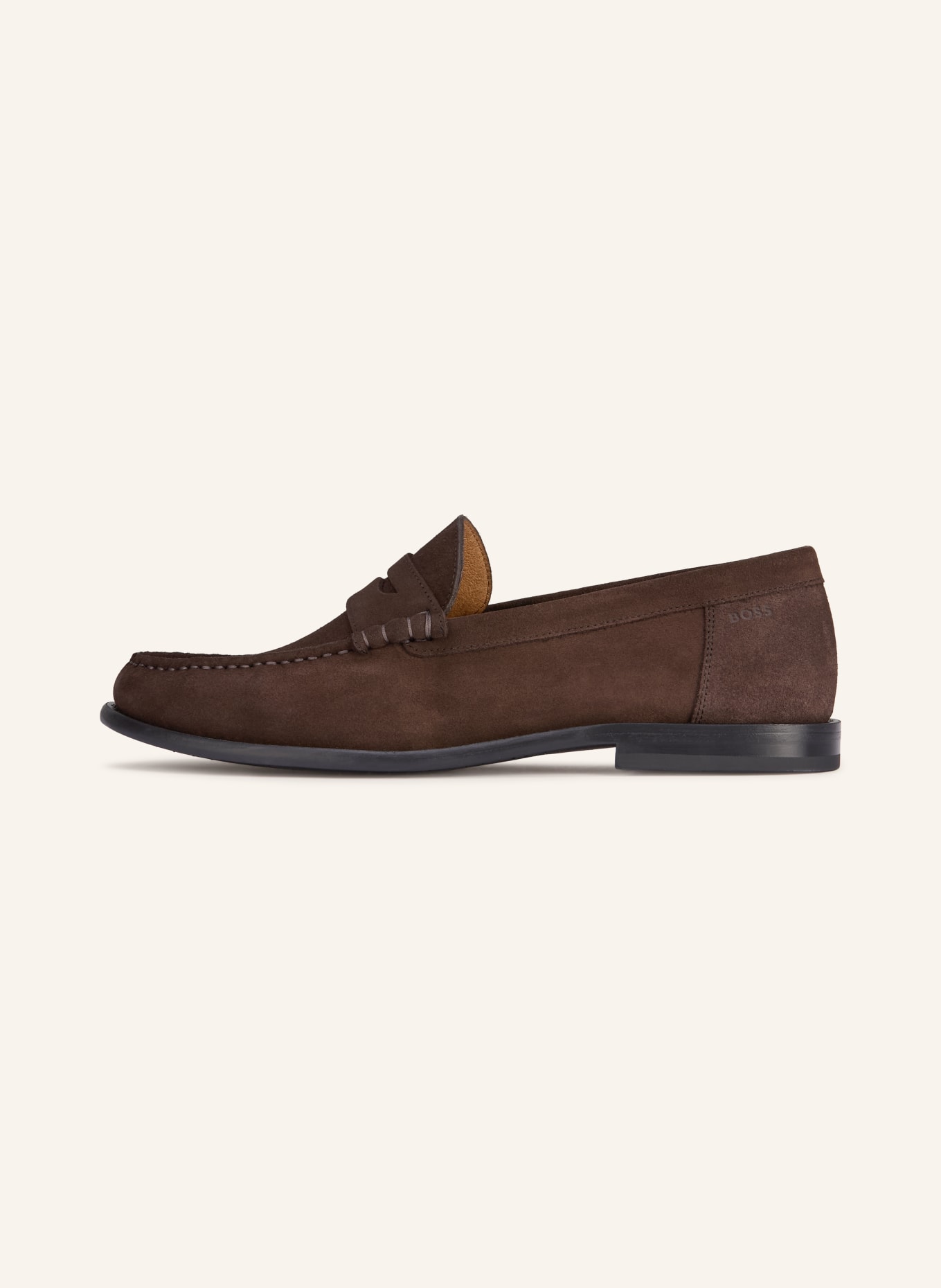 BOSS Penny-loafer TEVAN: MARRON FONCÉ