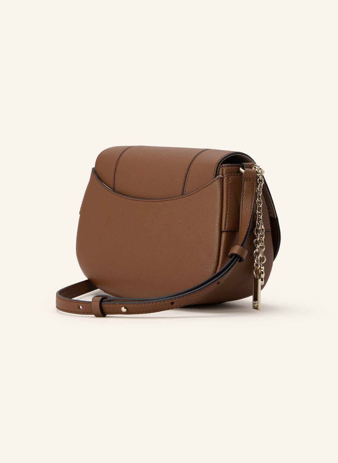 BOSS SALLY shoulder bag: BROWN / GOLD