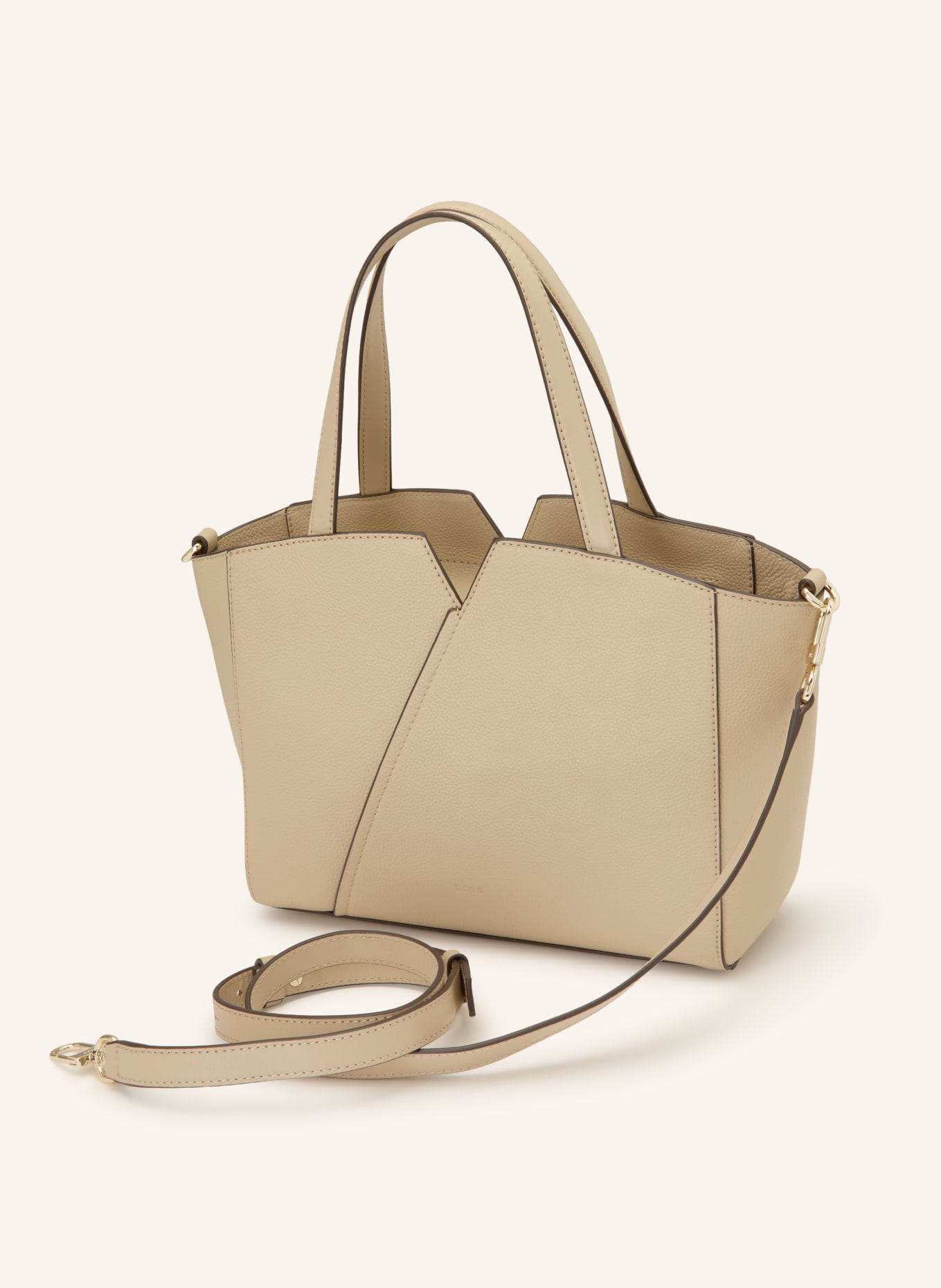 BOSS Handtas REVERS SMALL: BEIGE
