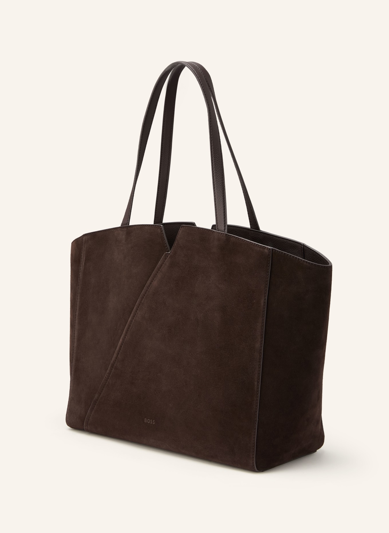 BOSS Shopper REVERS: DUNKELBRAUN / GOLD