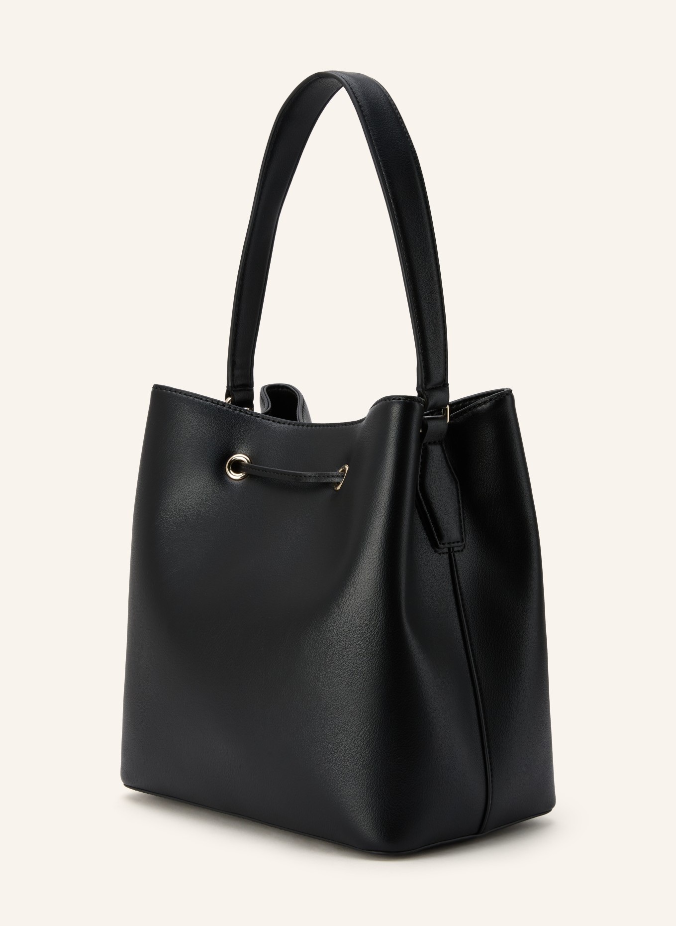 BOSS SANDY drawstring bag: BLACK / GOLD