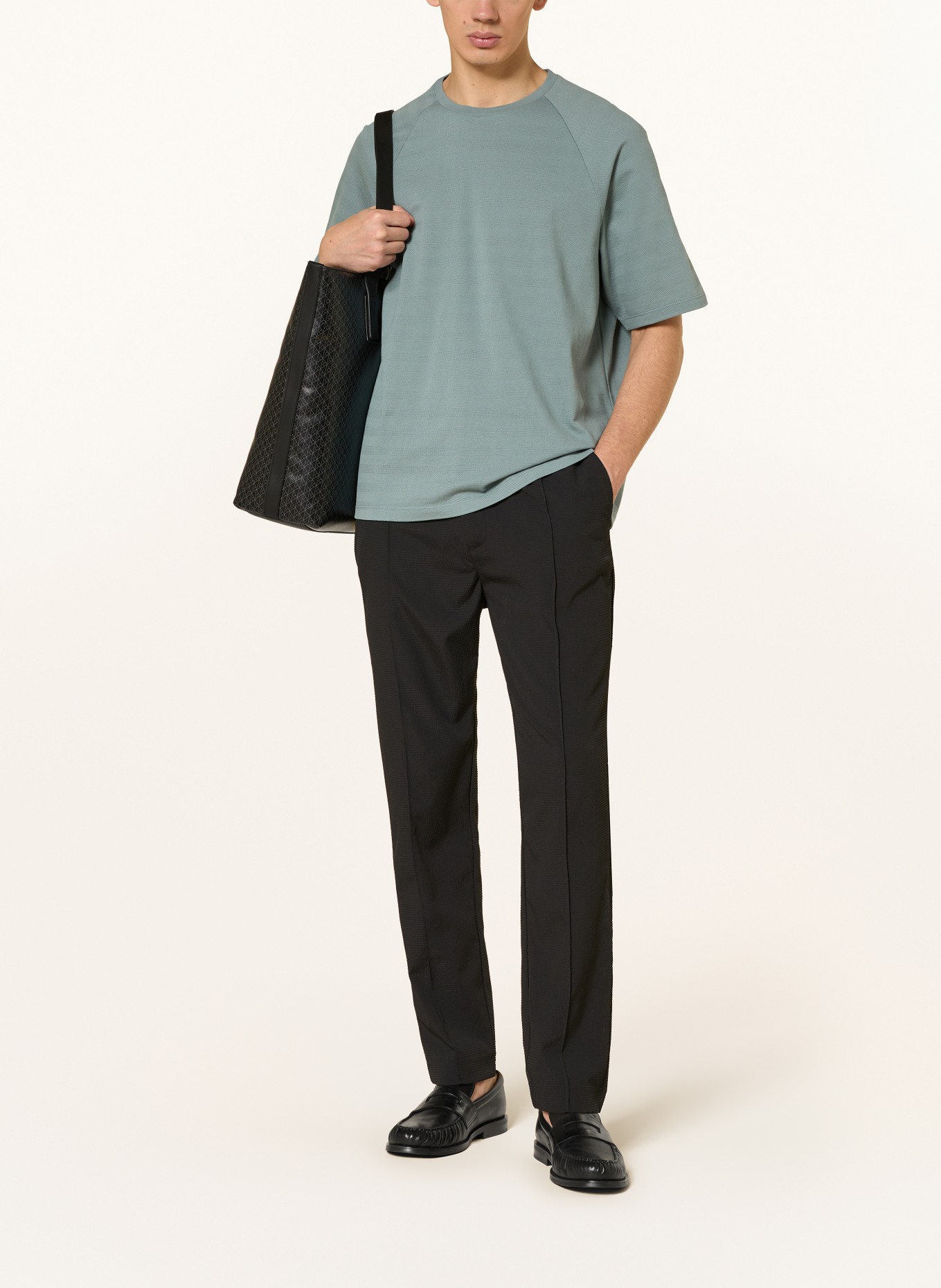 Calvin Klein T-Shirt: BLAUGRAU