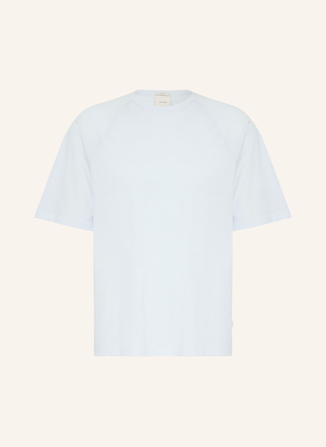 Calvin Klein T-shirt: LICHTBLAUW