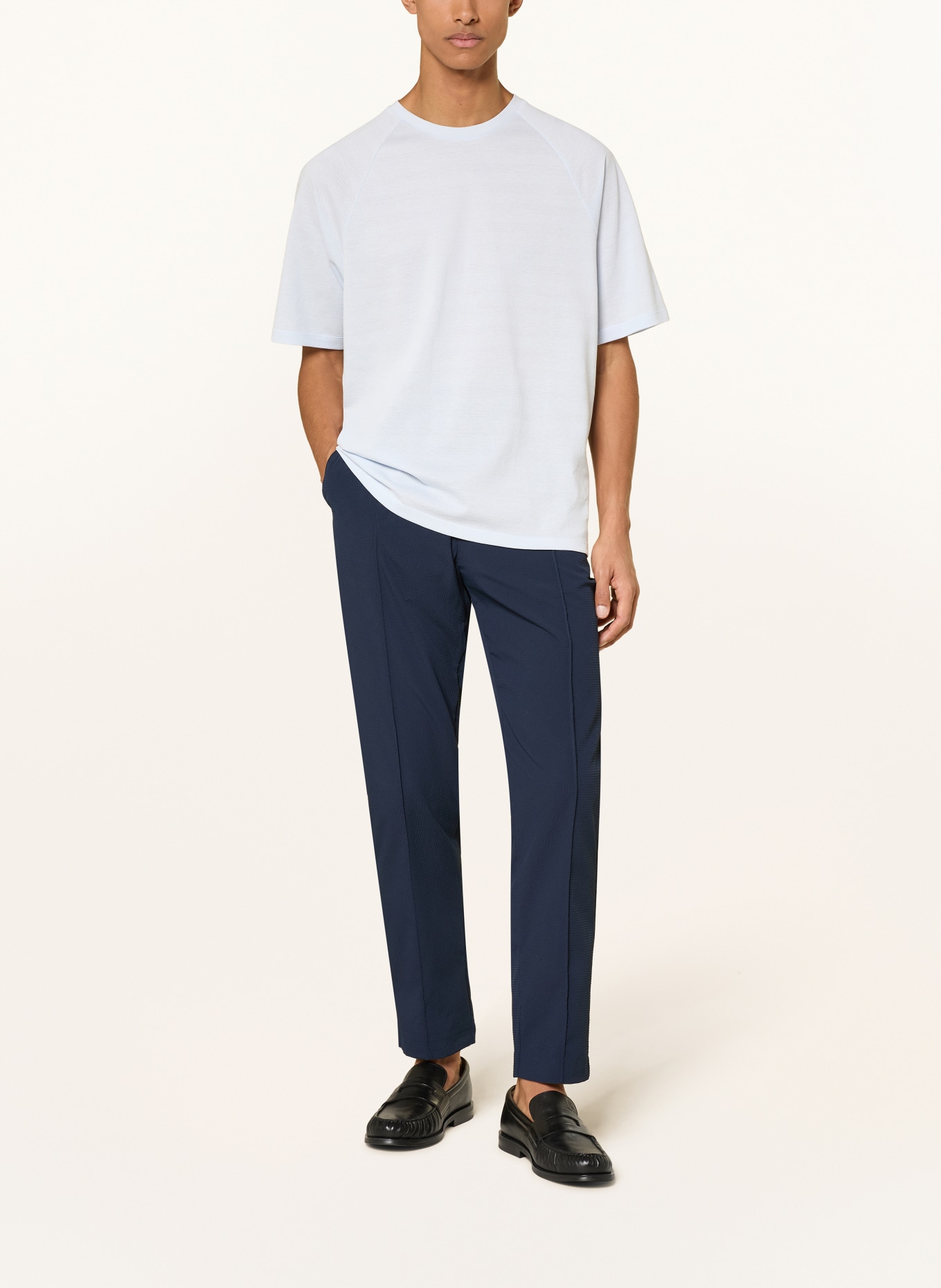 Calvin Klein T-shirt: LICHTBLAUW