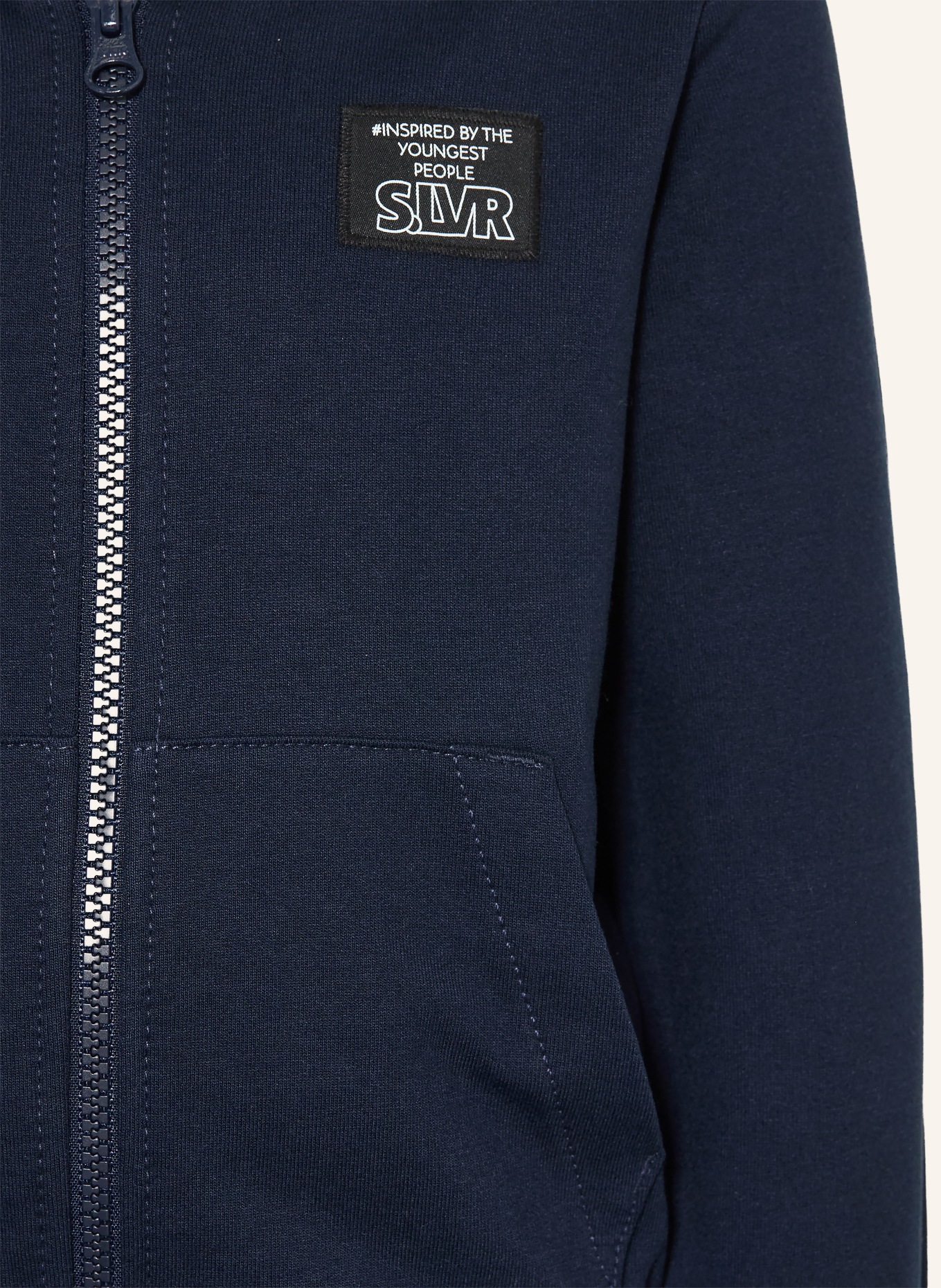 s.Oliver RED Sweatjacke: DUNKELBLAU