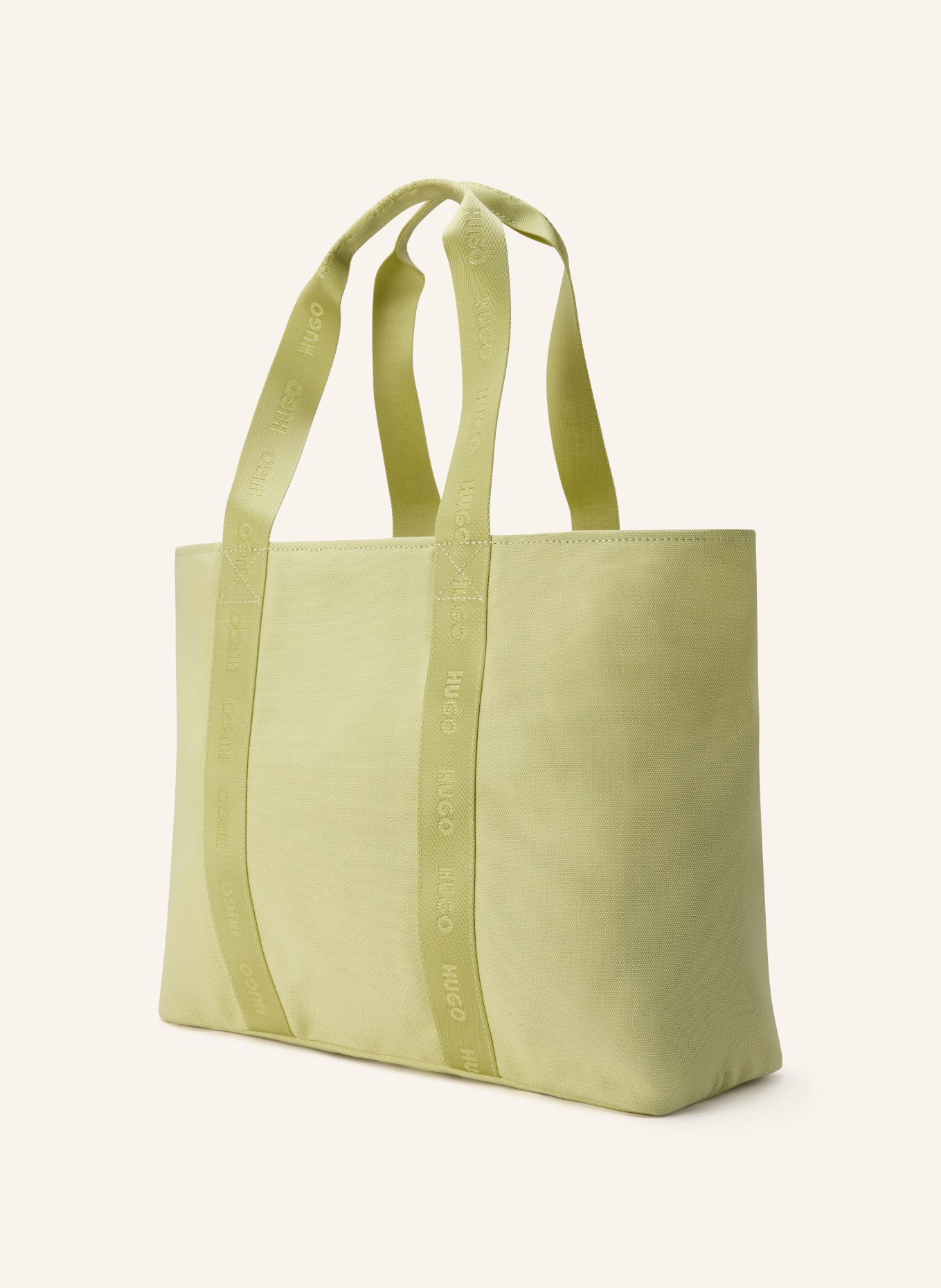 HUGO Shopper BECKY: LIGHT YELLOW / GOLD
