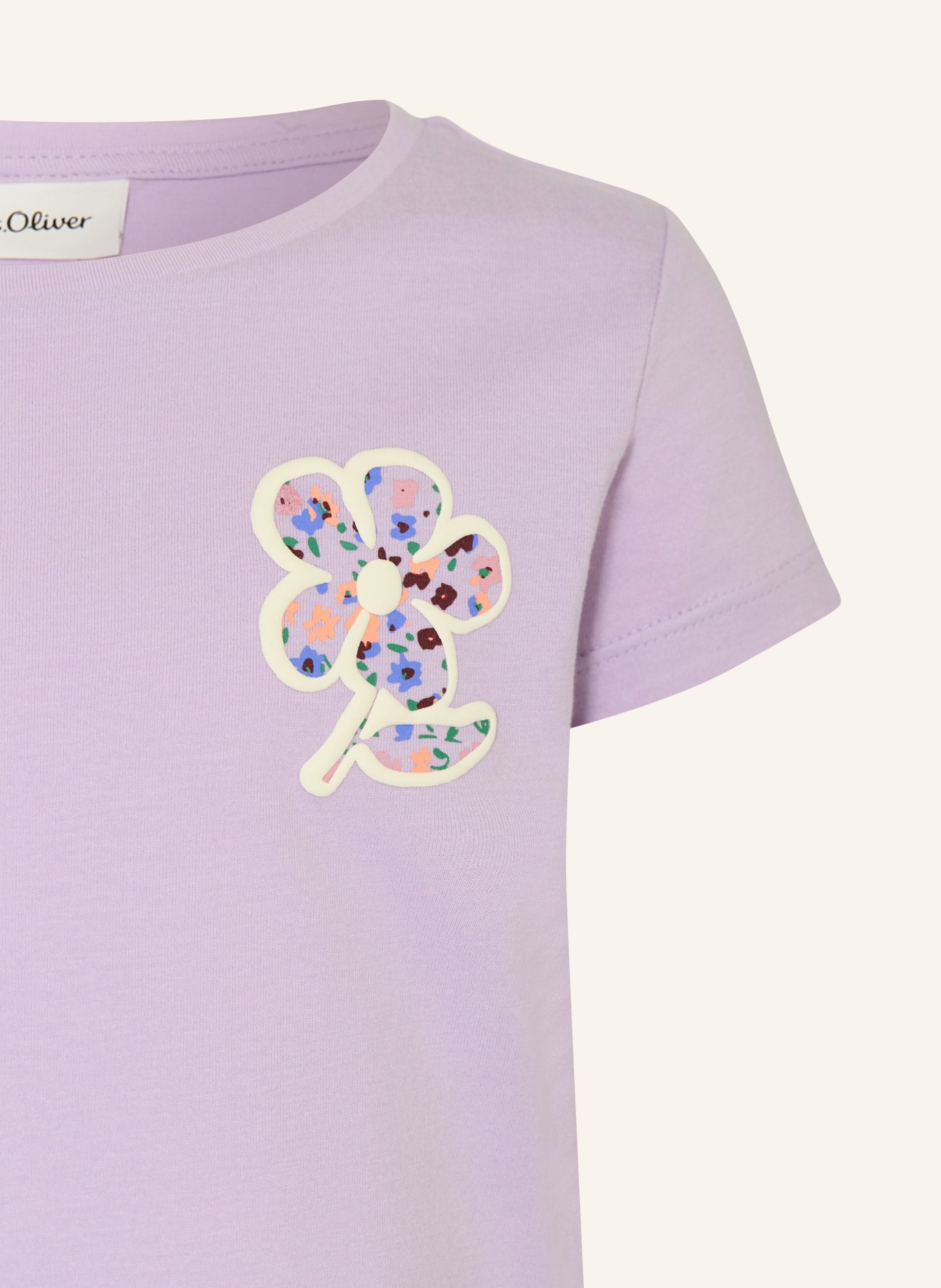 s.Oliver RED Schlafanzug: HELLLILA / ROT / BLAU