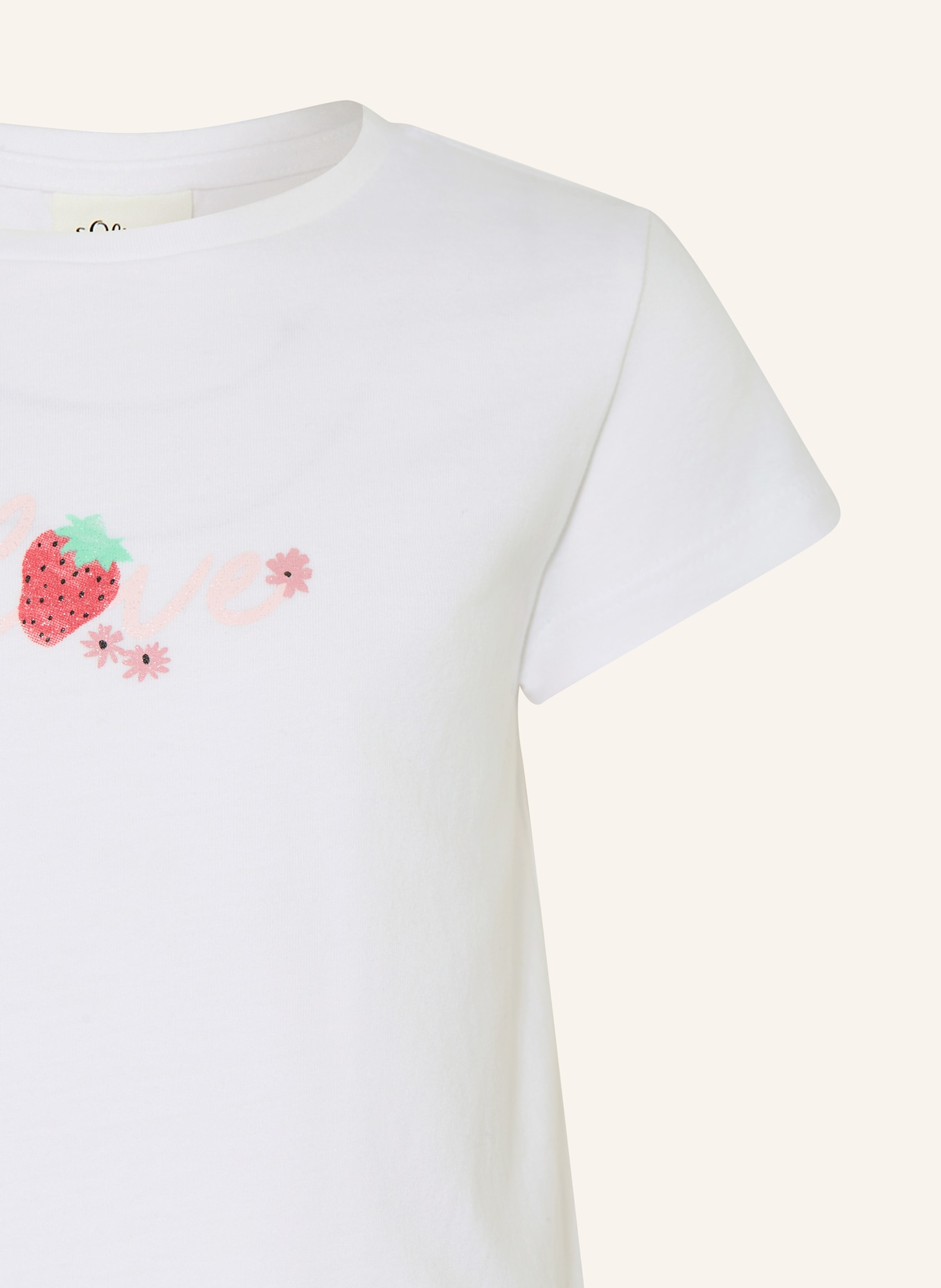 s.Oliver RED Schlafanzug: WEISS / ROSA / ROT