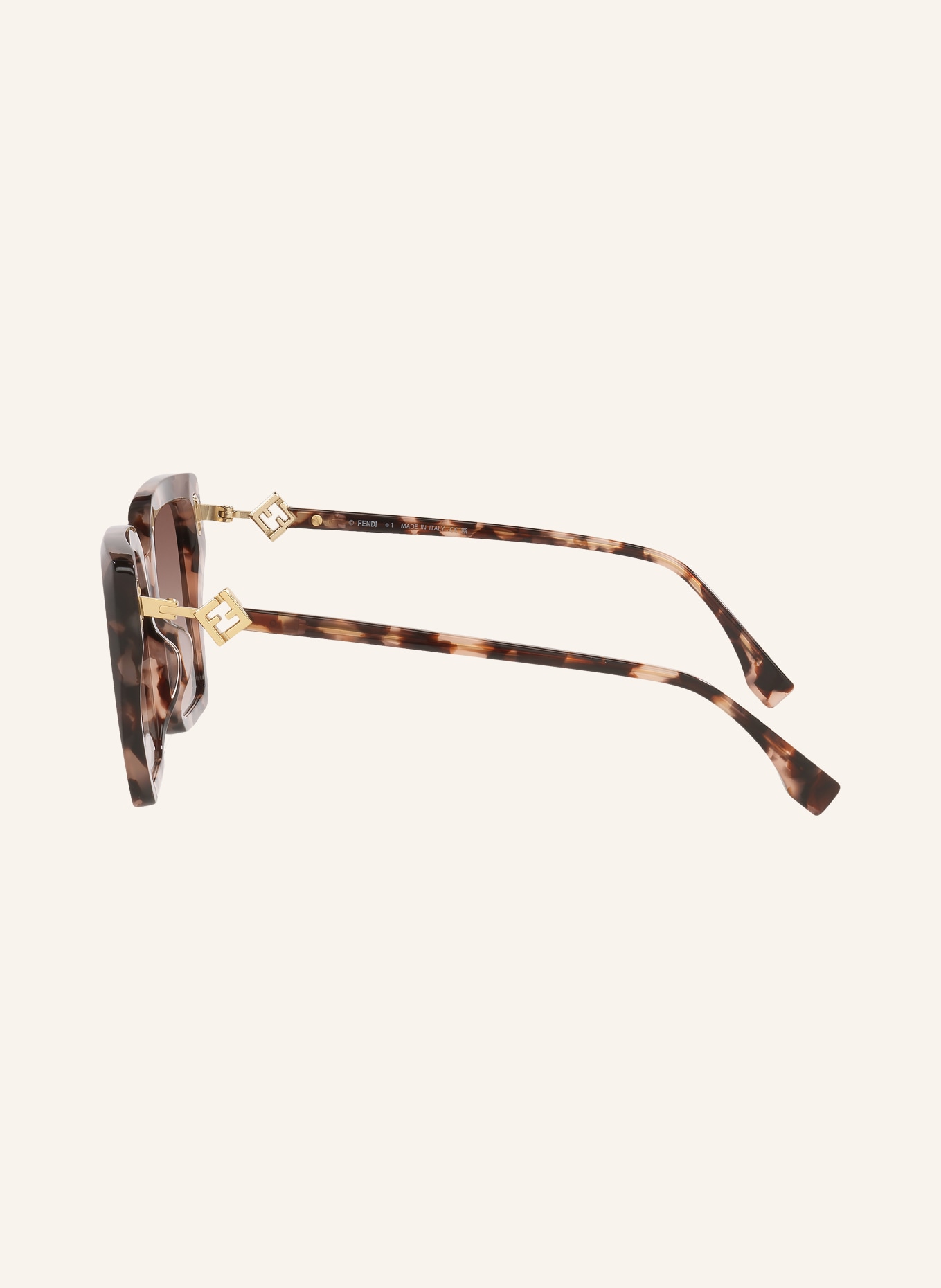 FENDI Lunettes de soleil FN000853: HAVANA/ DÉGRADÉ BRUN