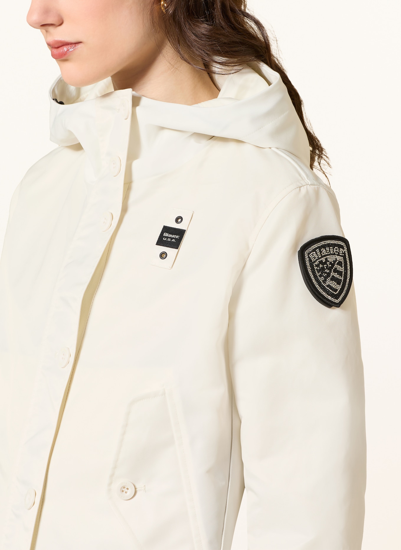 Blauer Bunda MARCELLA: BÍLÁ