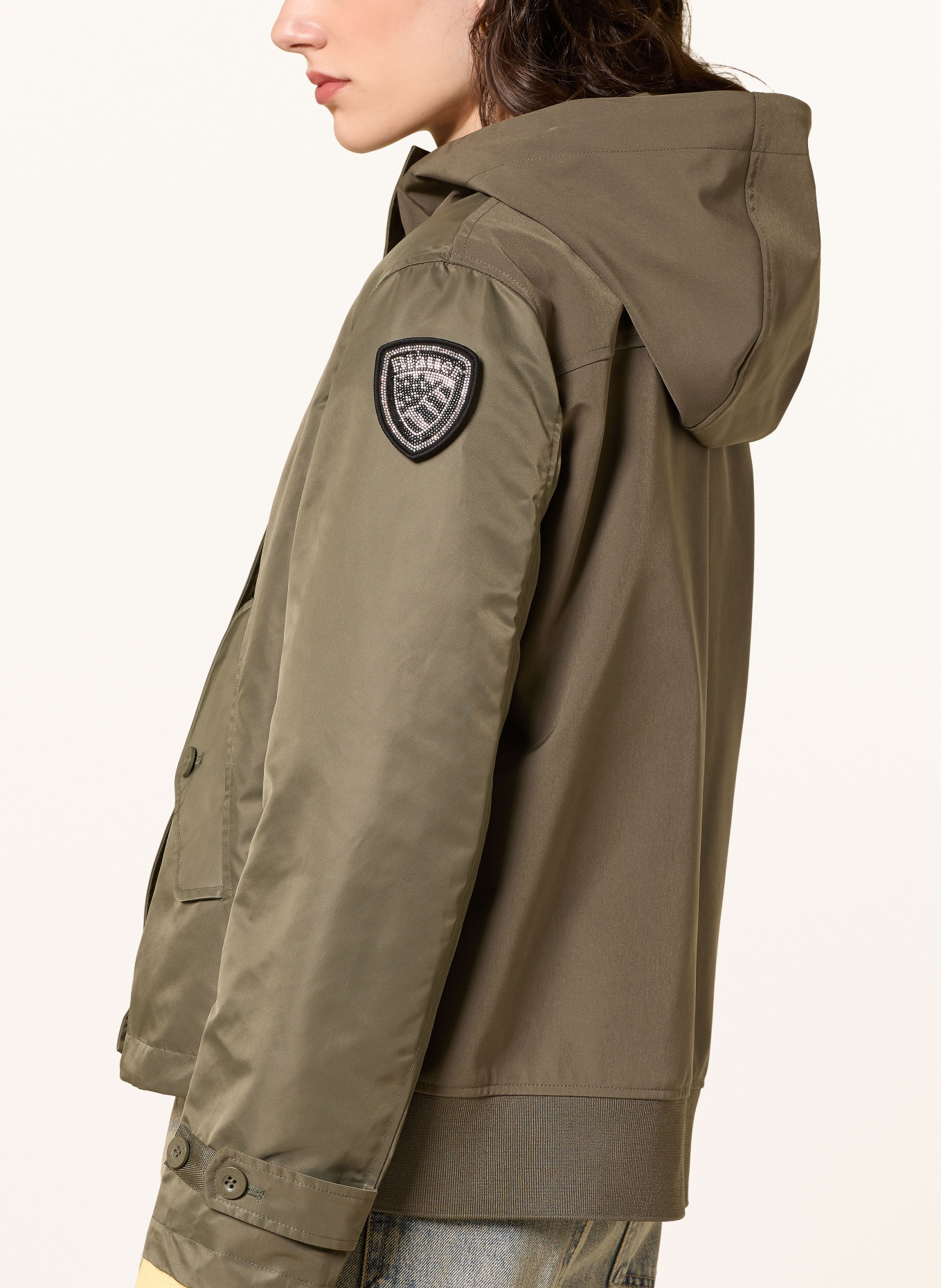 Blauer Jacke MARCELLA: KHAKI