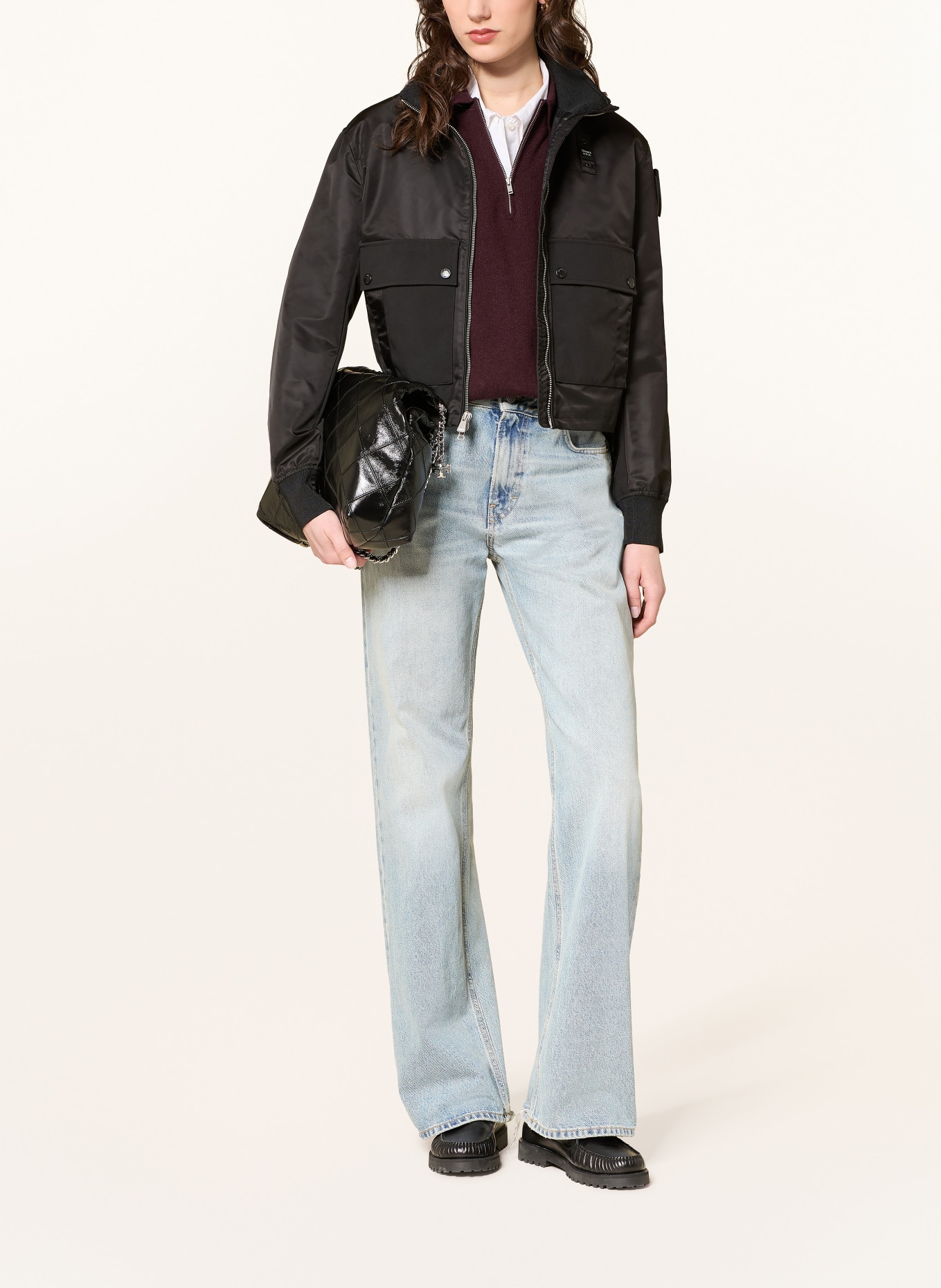 Blauer CARNEY jacket: BLACK