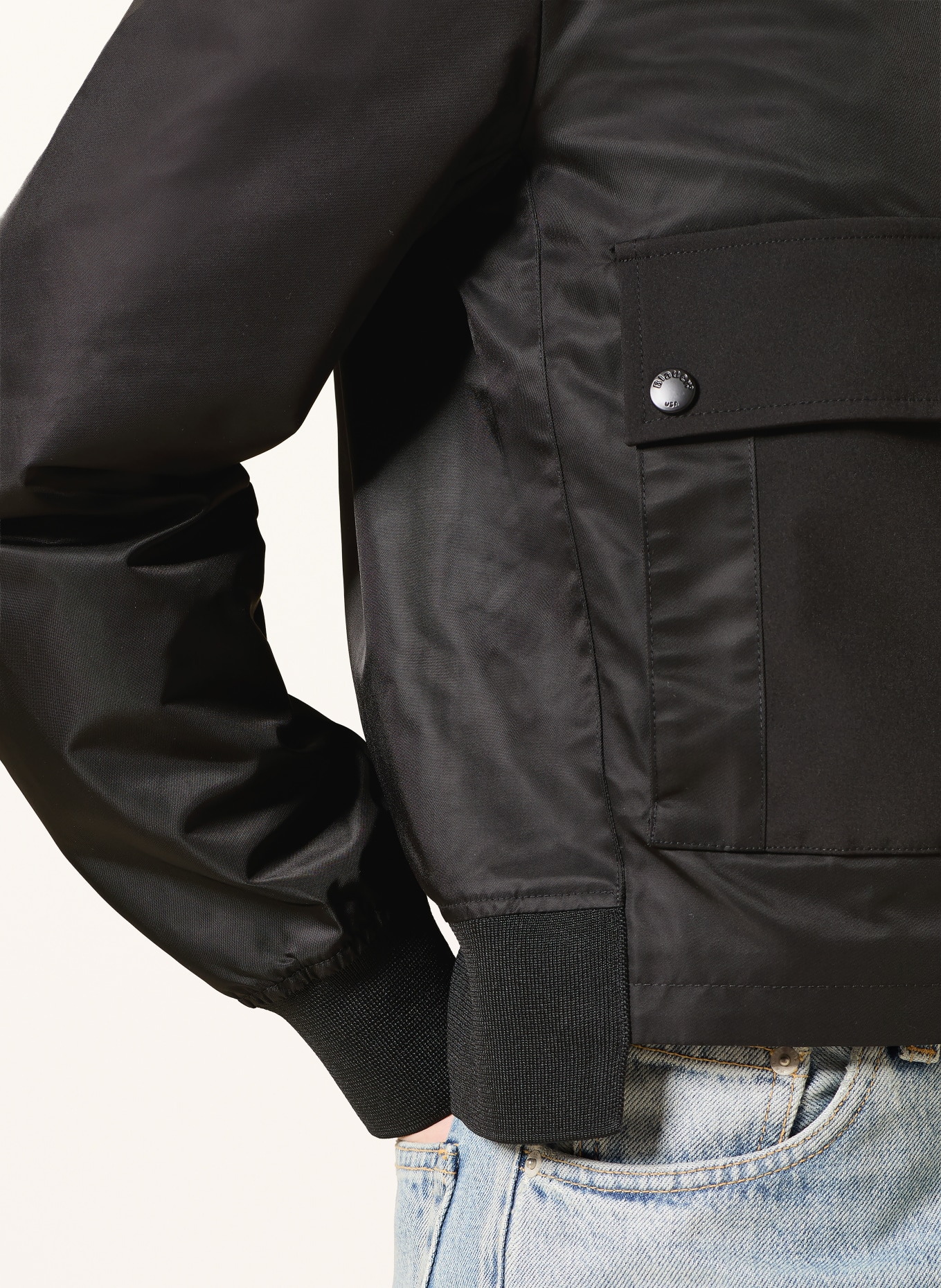 Blauer CARNEY jacket: BLACK