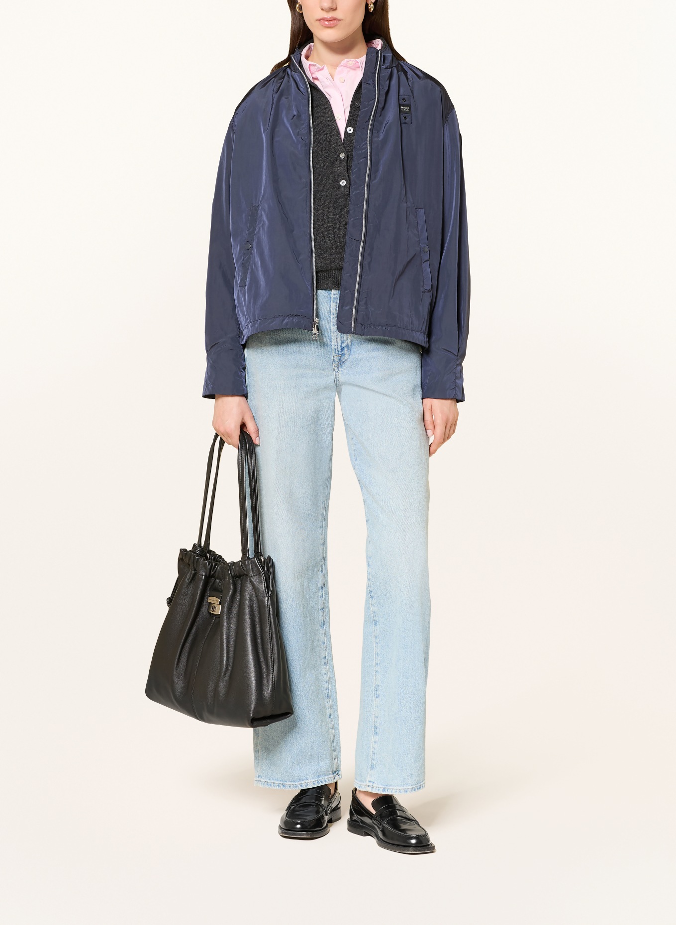 Blauer Veste ELISABETH: BLEU FONCÉ