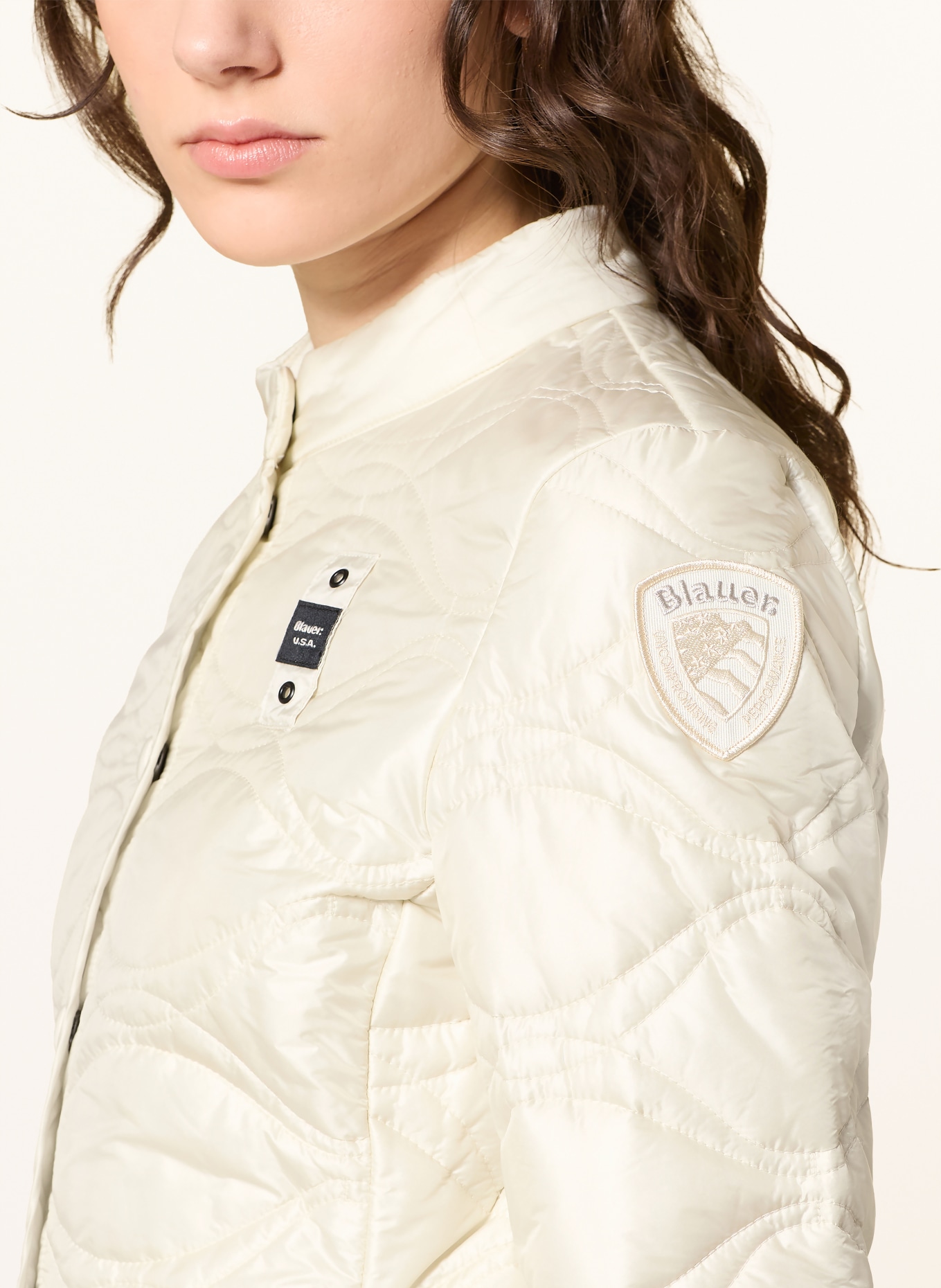 Blauer ELLERY quilted jacket: CREAM