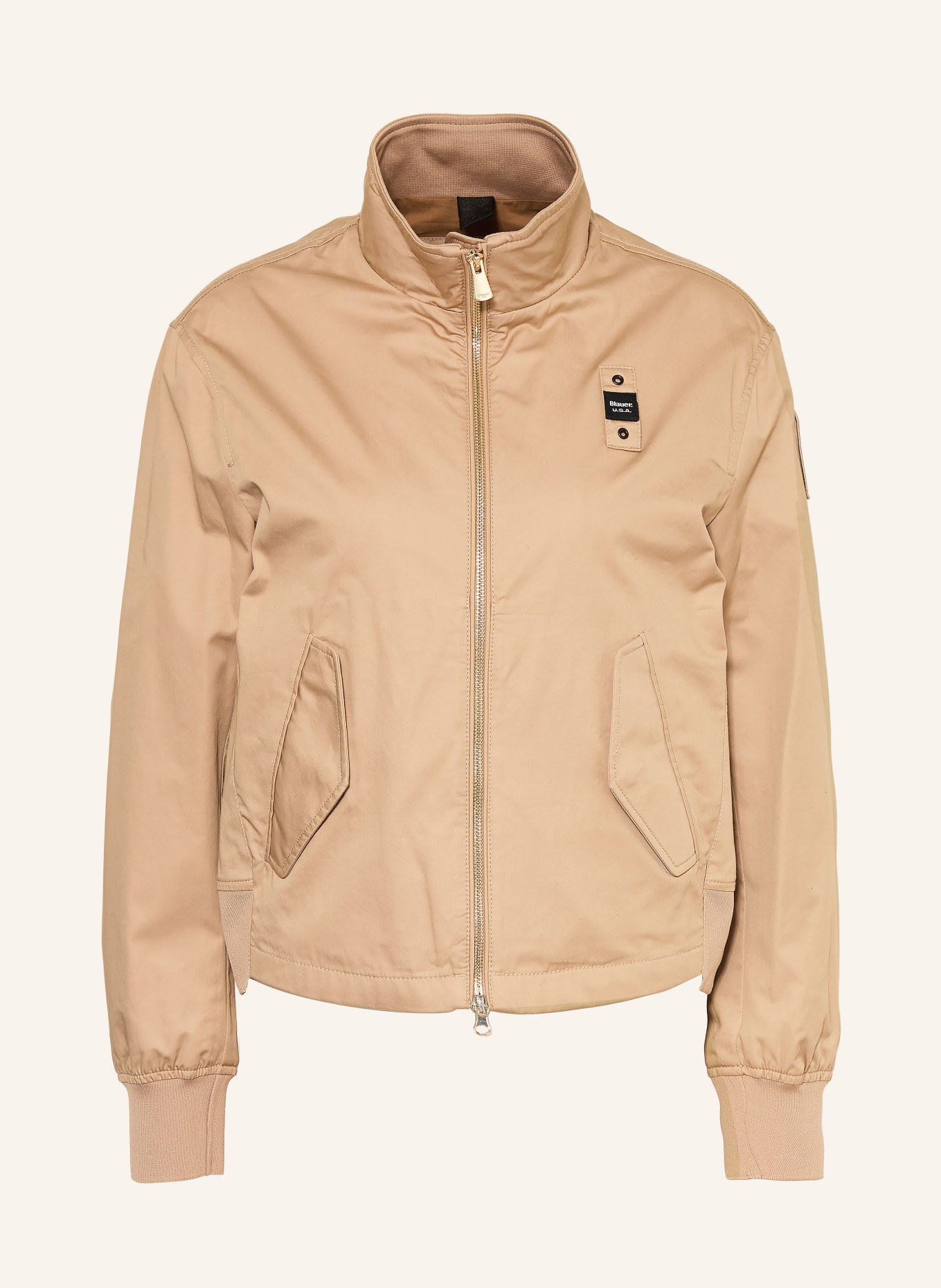 Blauer Blouson CARNEYED: CAMEL