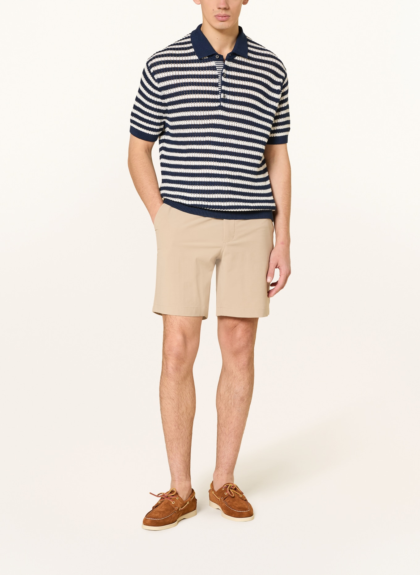 TOMMY HILFIGER Short DOVER coupe classique: BEIGE