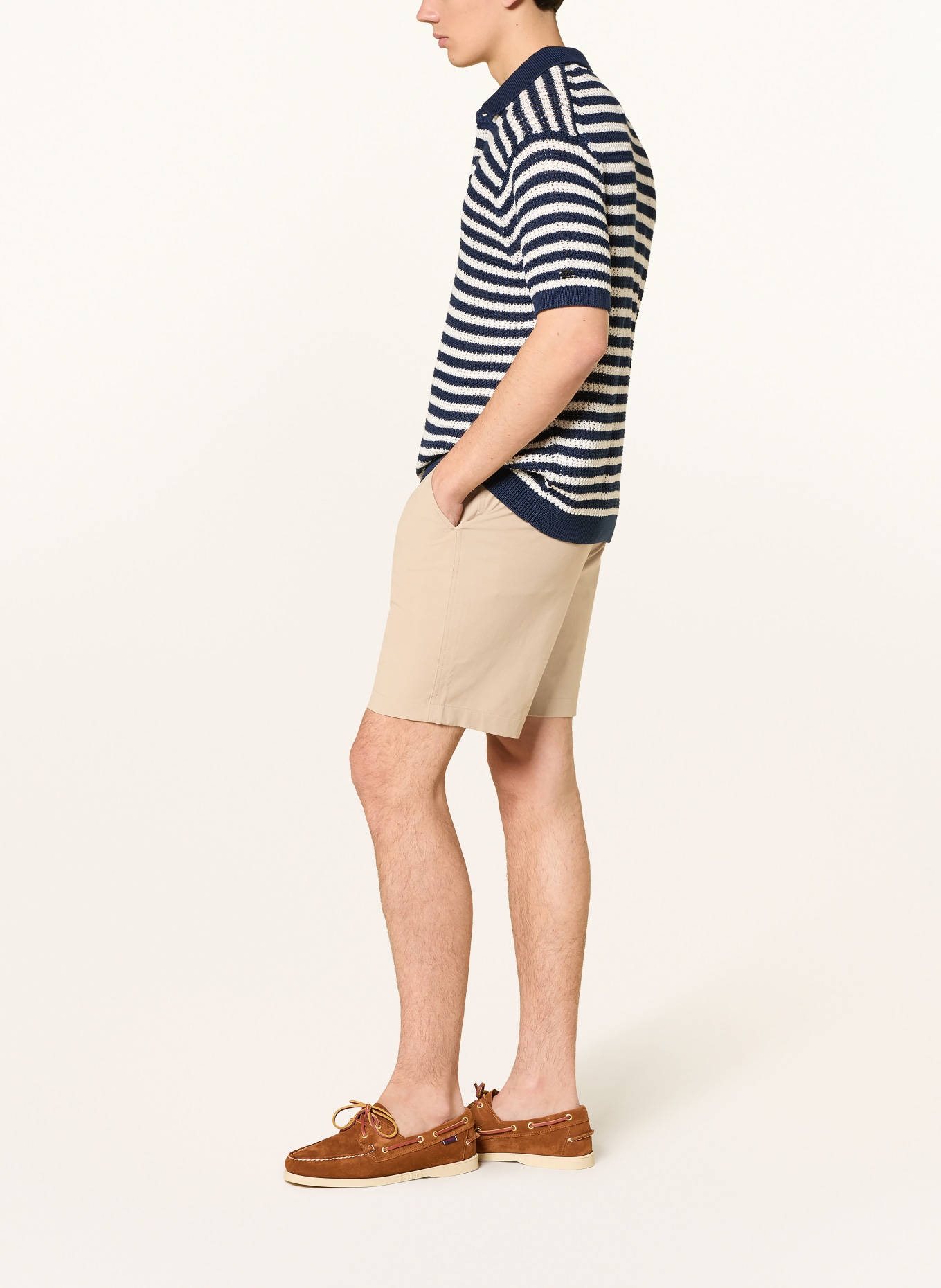 TOMMY HILFIGER Short DOVER coupe classique: BEIGE