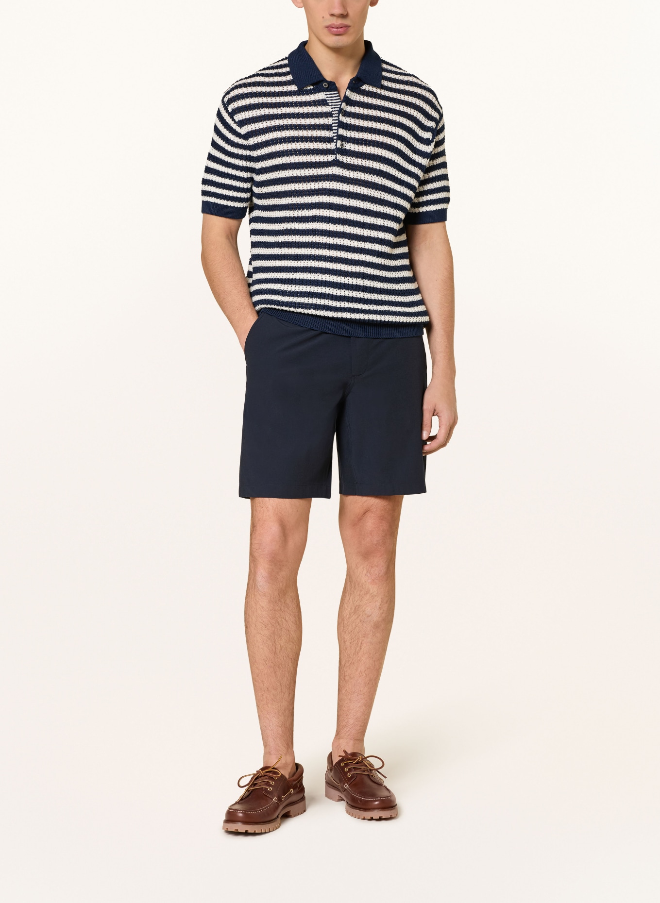 TOMMY HILFIGER Szorty DOVER Regular Fit: GRANATOWY