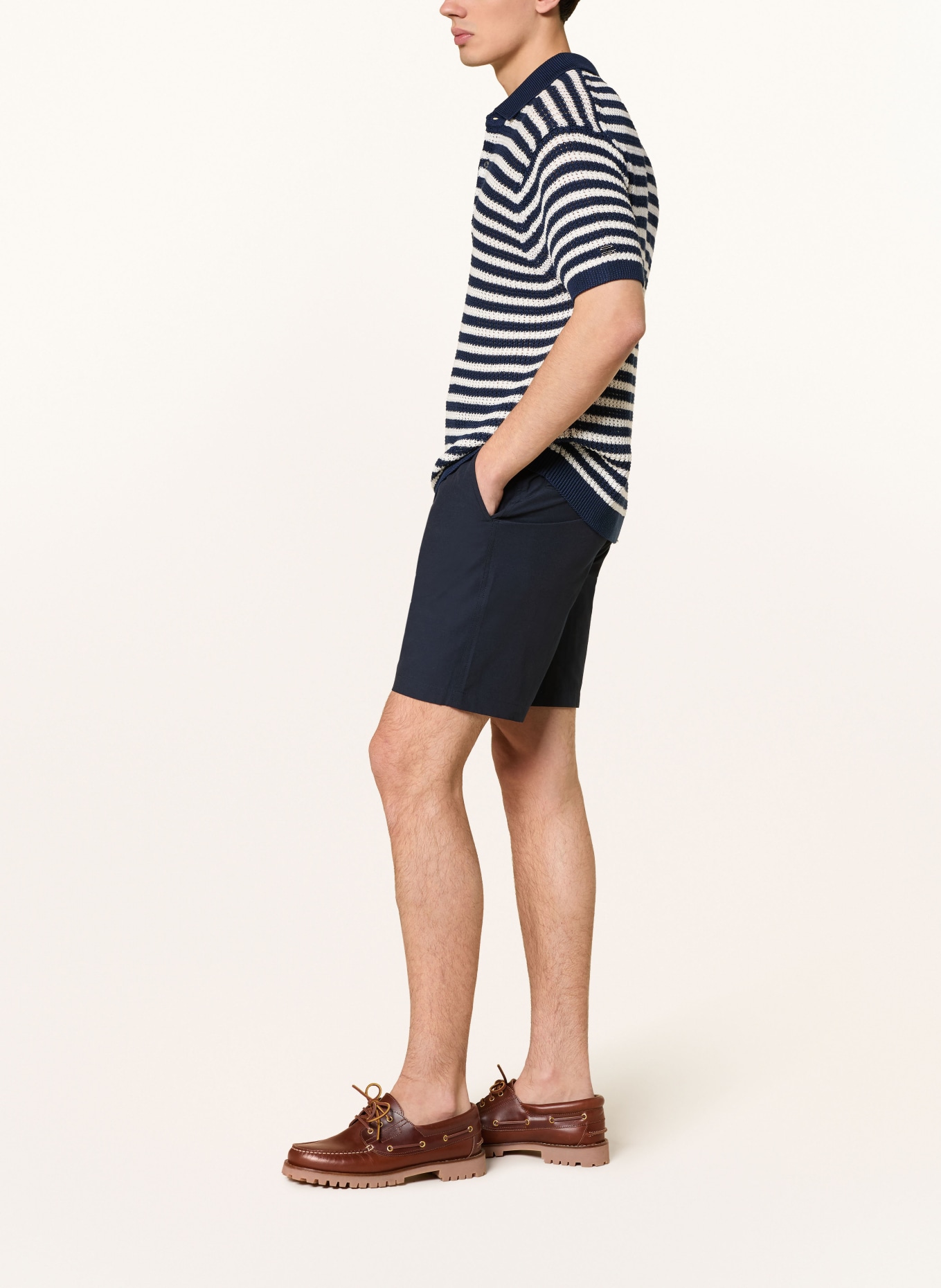 TOMMY HILFIGER Szorty DOVER Regular Fit: GRANATOWY