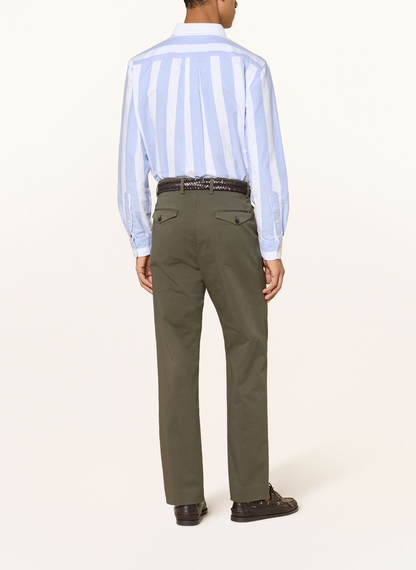 TOMMY HILFIGER Chino Regular Fit: OLIV