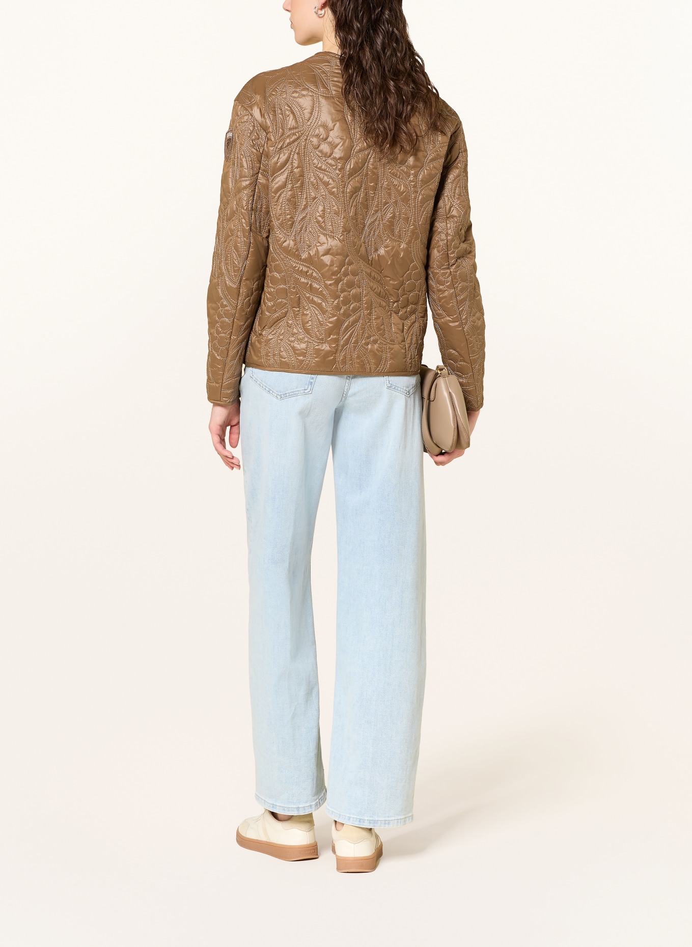 Blauer Veste matelassée QUEEN: MARRON