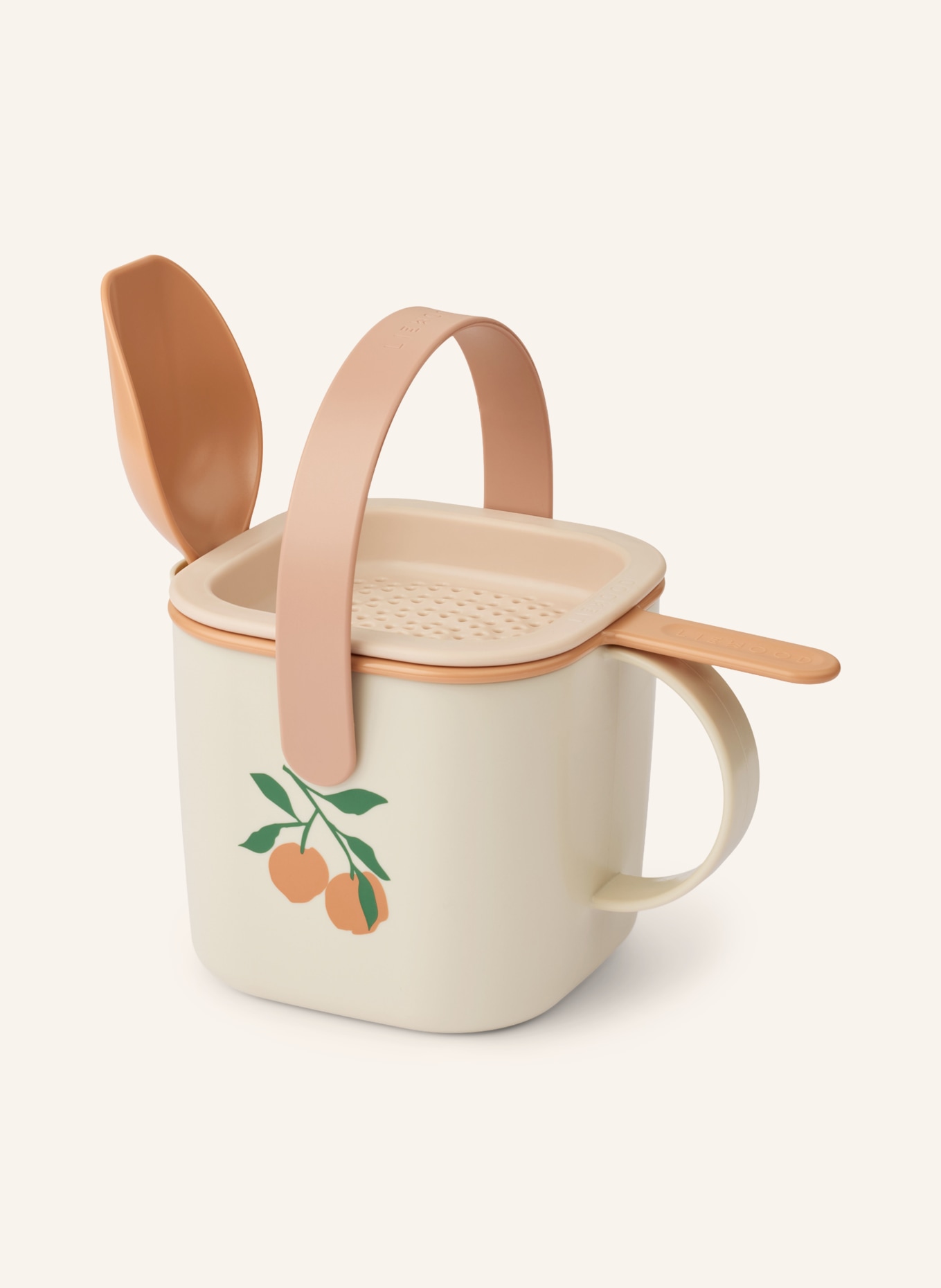 LIEWOOD ROALD 5-Piece Sand Play Set: CREAM / SALMON