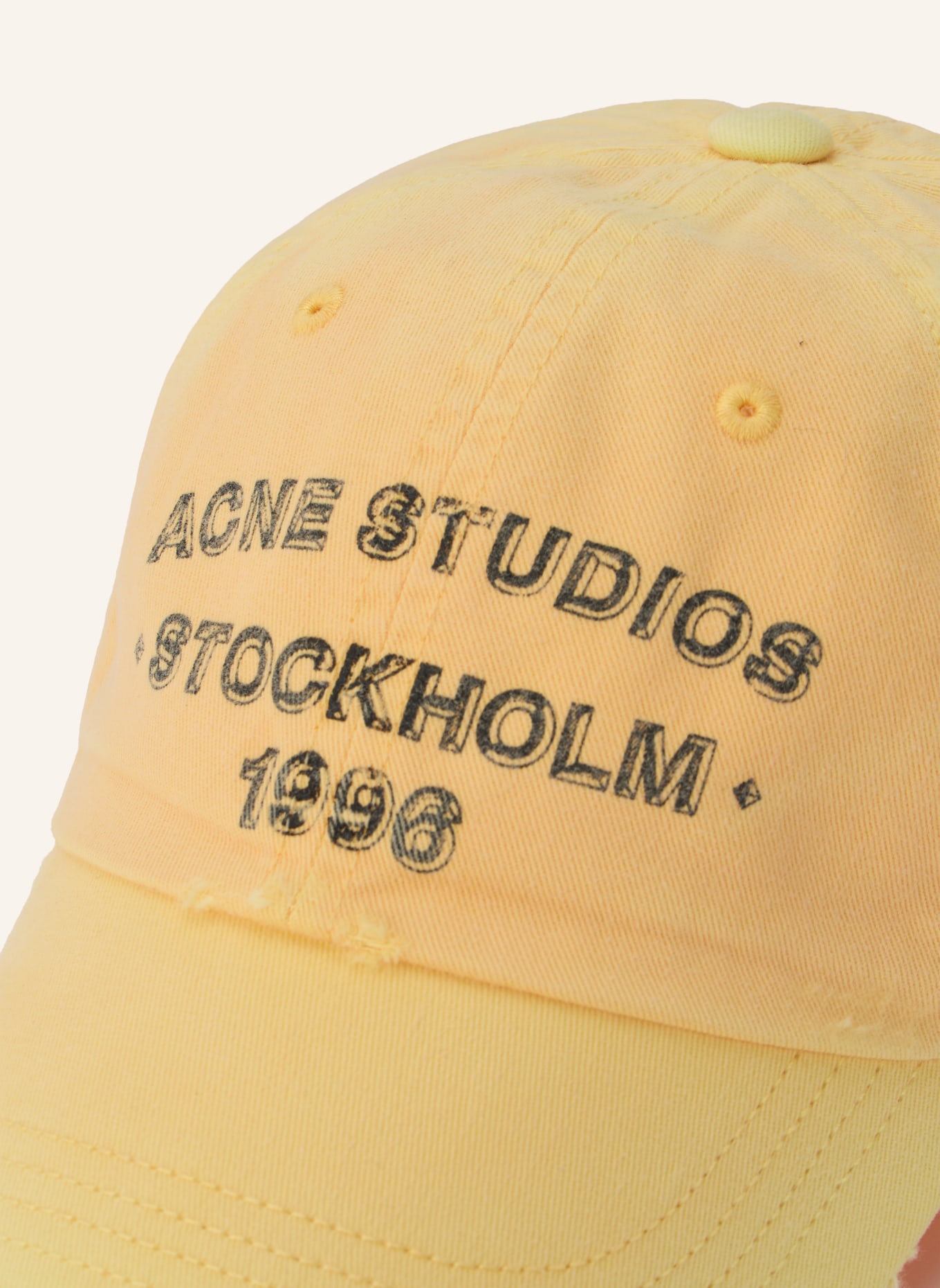 Acne Studios Pet: LICHTGEEL / ZWART