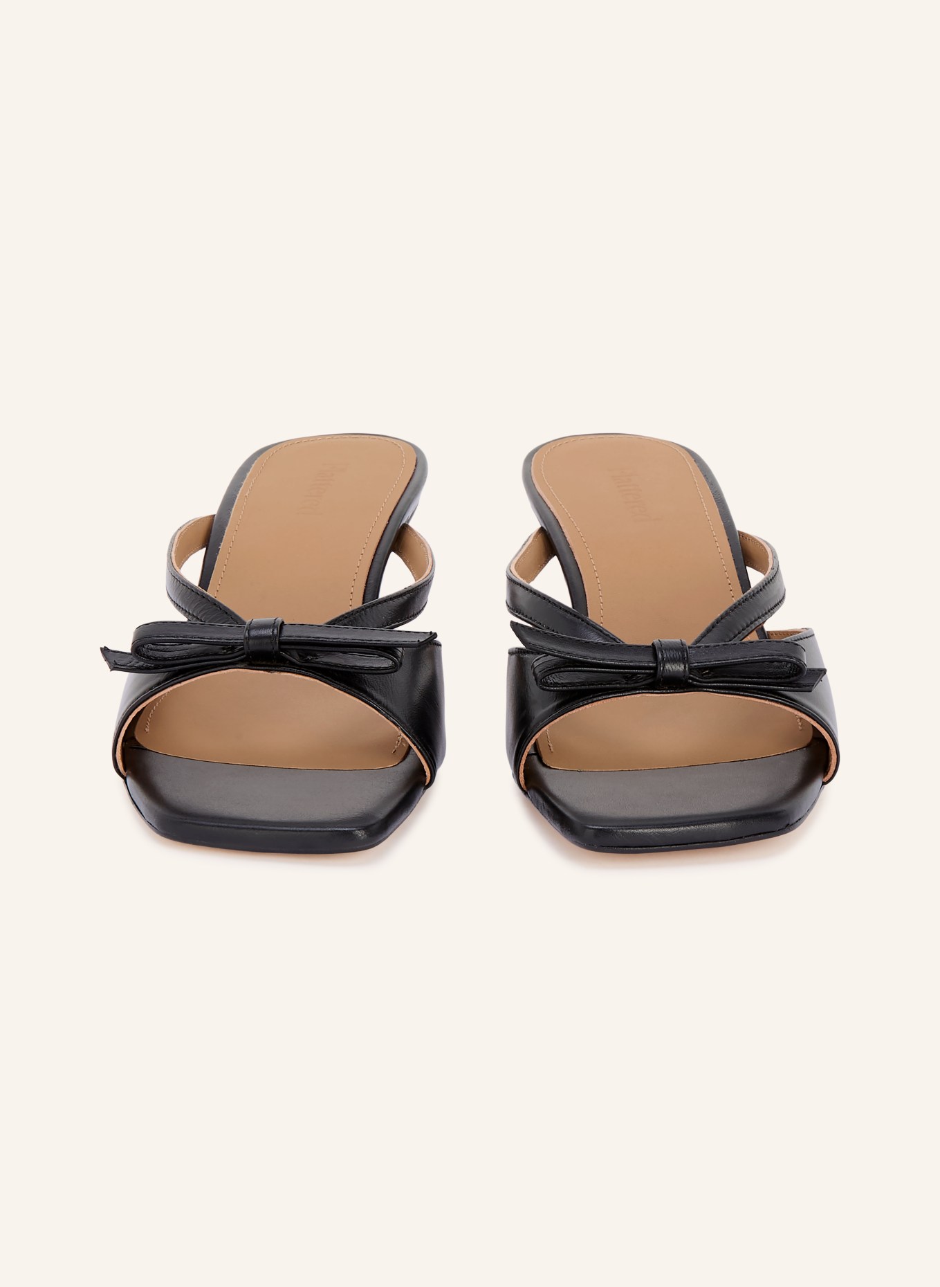 Flattered Mules JORDAN: SCHWARZ