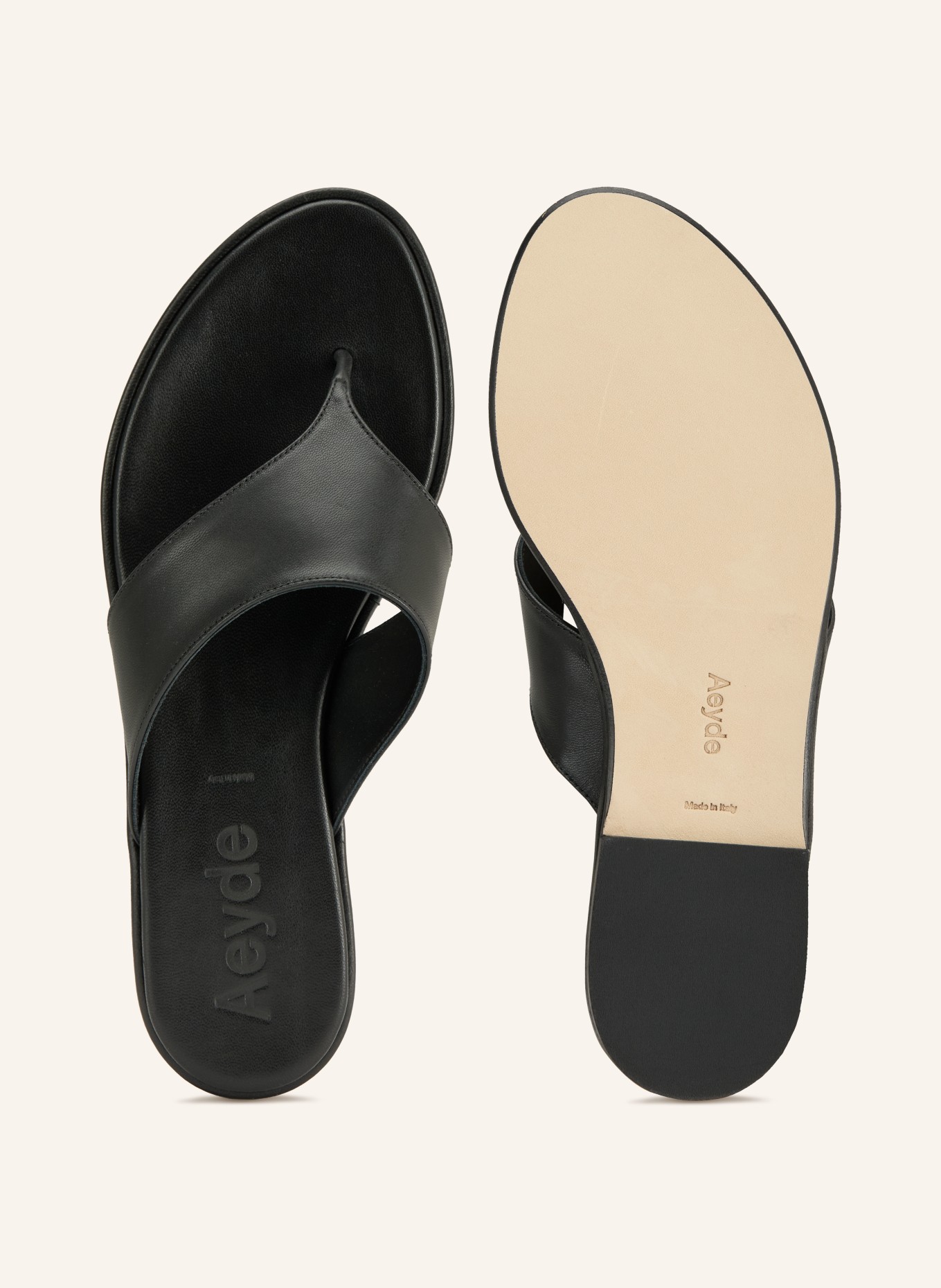 Aeyde Zehentrenner AMAYA: SCHWARZ