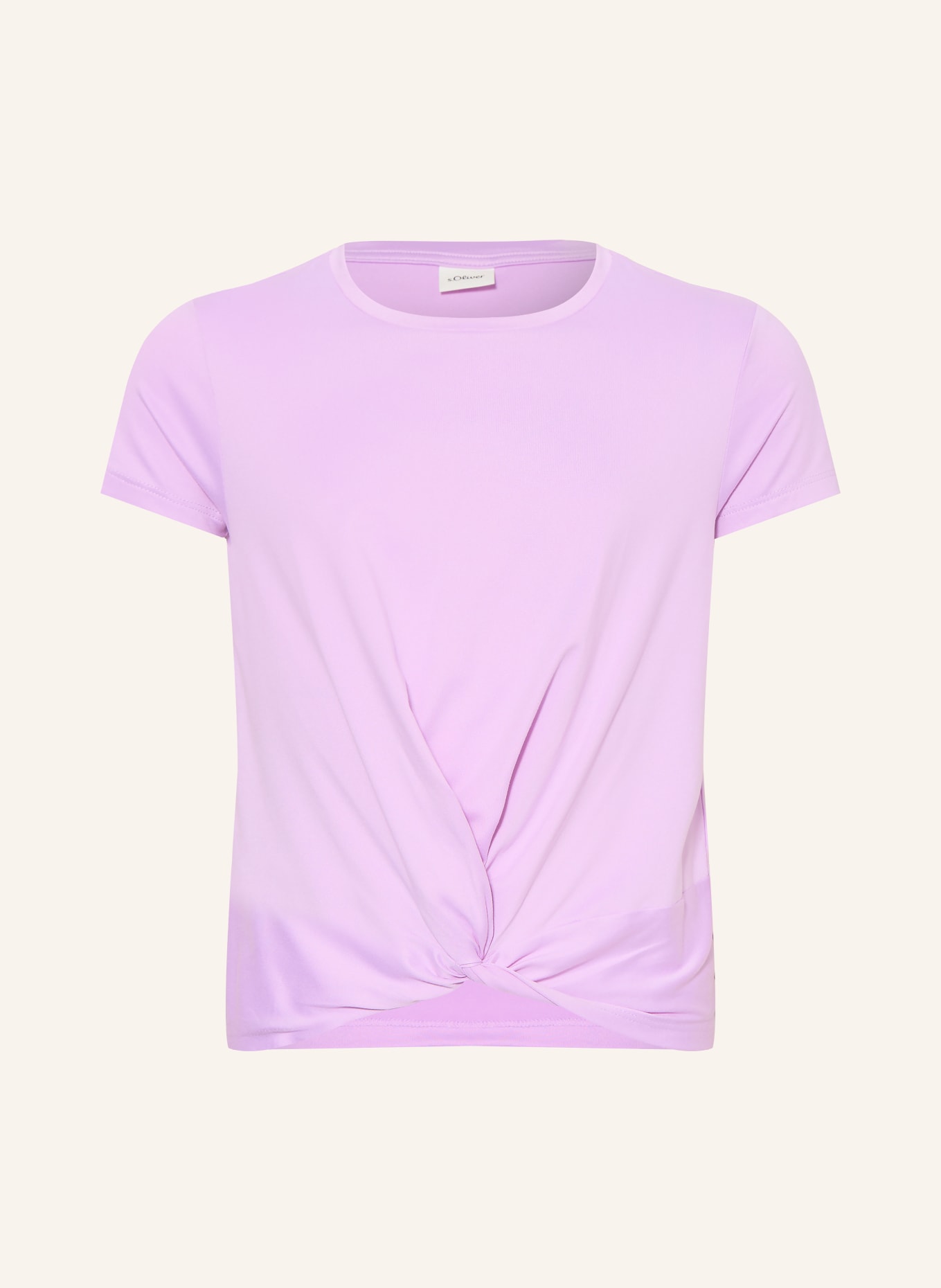 s.Oliver RED T-shirt: LILAS CLAIR