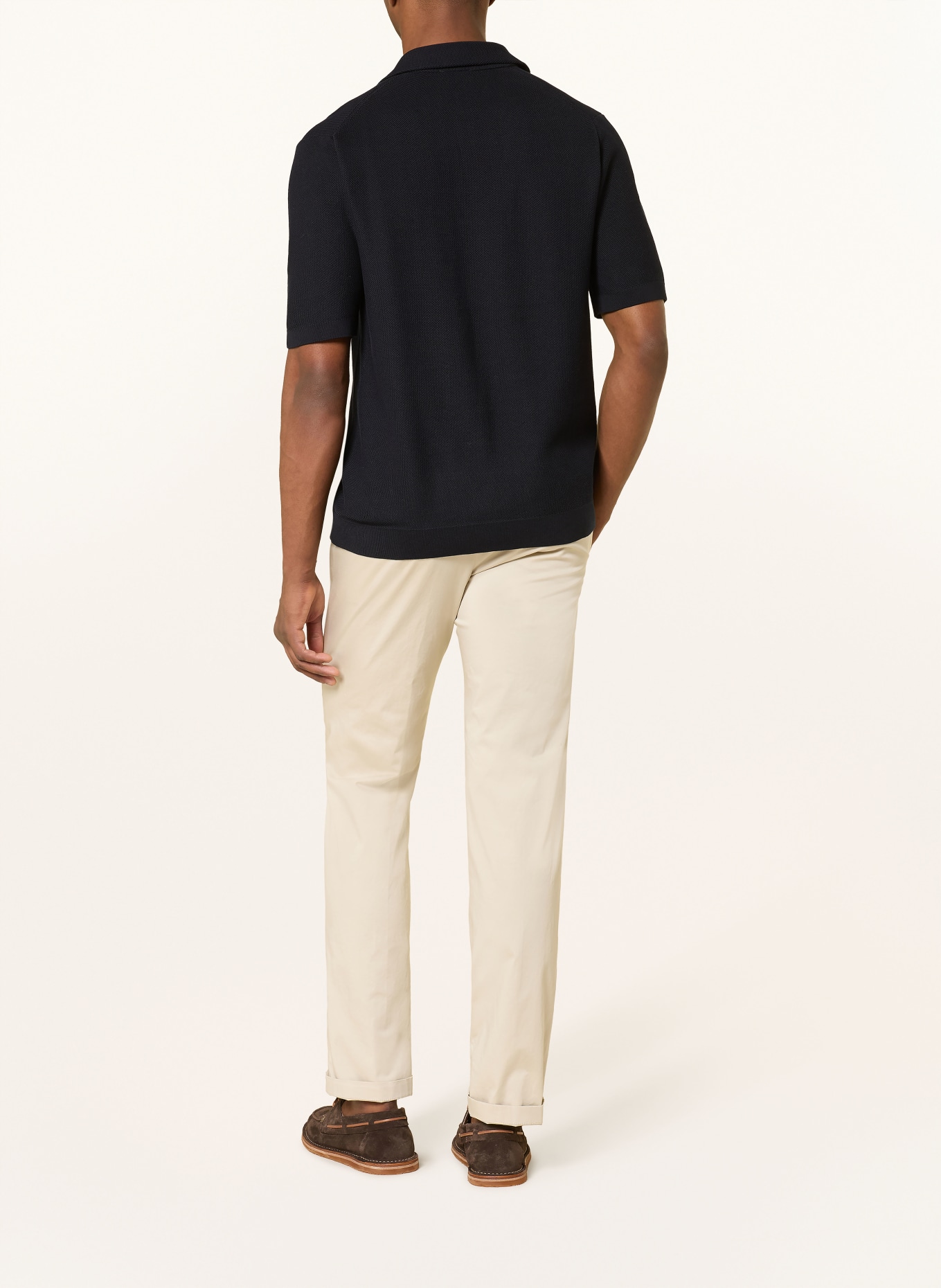 PROFUOMO Resorthemd Regular Fit: DUNKELBLAU