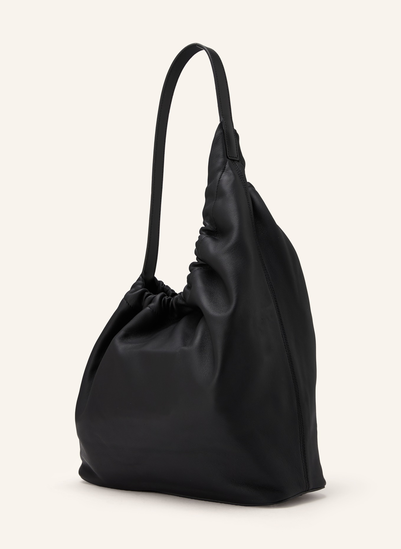AESTHER EKME Demi Lune Cloud shoulder bag: BLACK