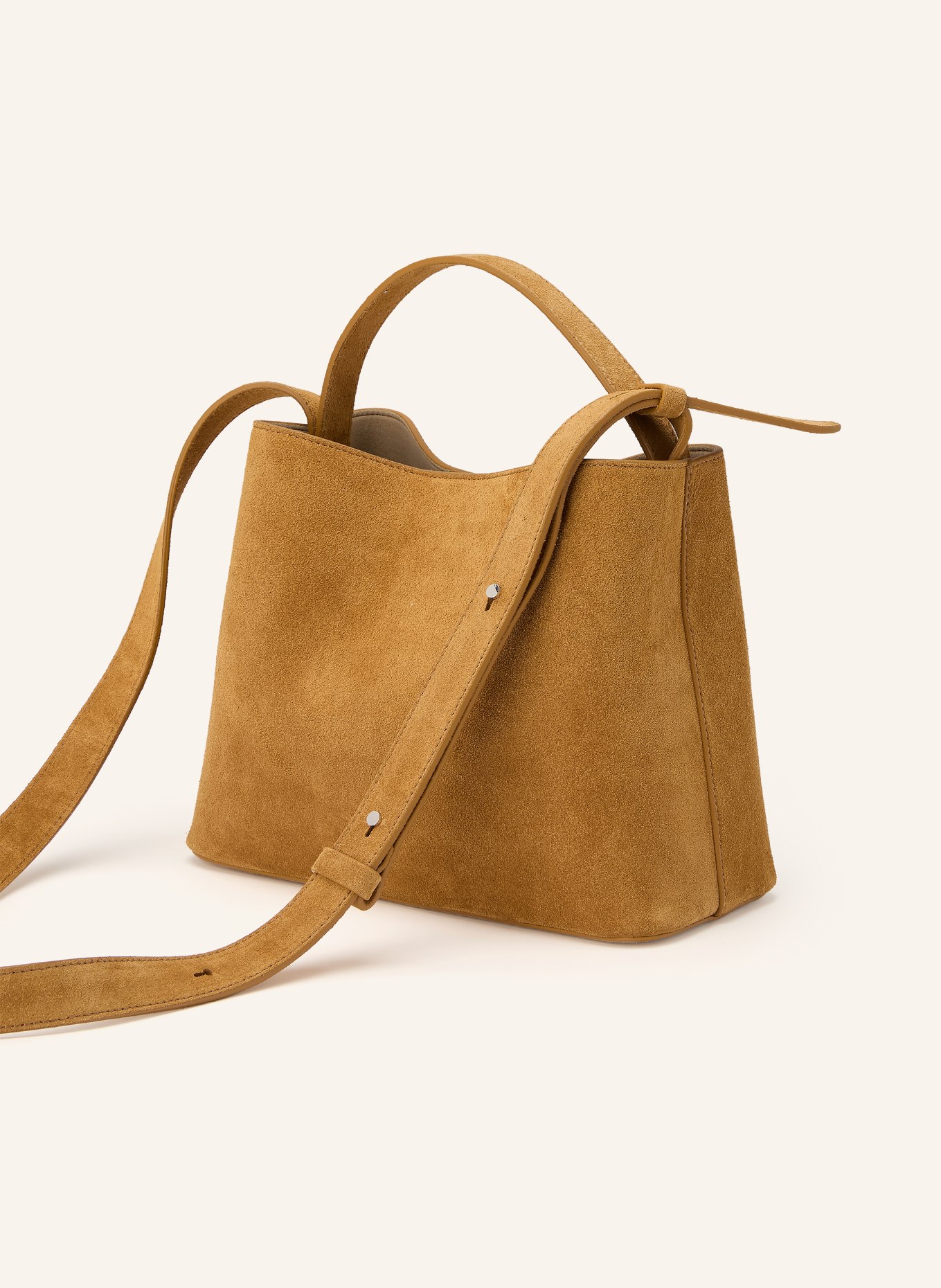 AESTHER EKME ORIGINAL MINI shoulder bag: CAMEL