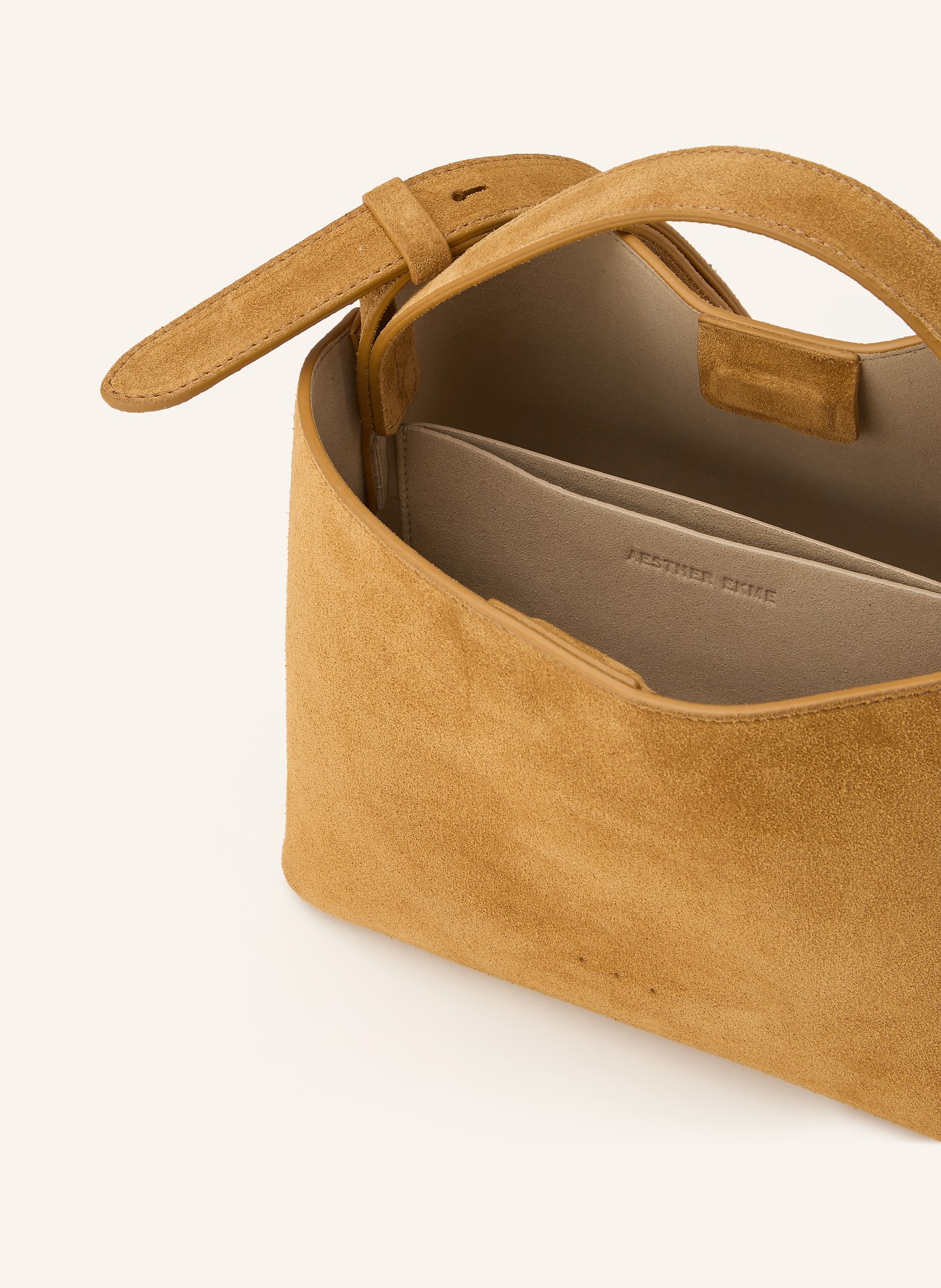 AESTHER EKME ORIGINAL MINI shoulder bag: CAMEL