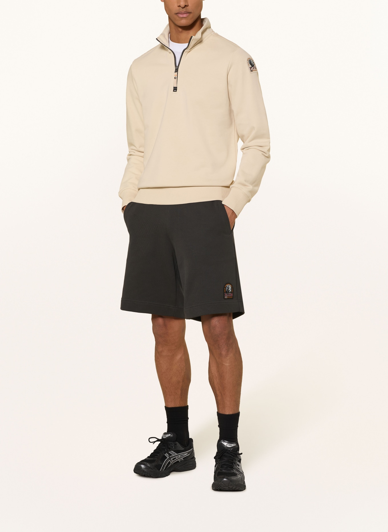 PARAJUMPERS Sweatshorts SILAS: SCHWARZ