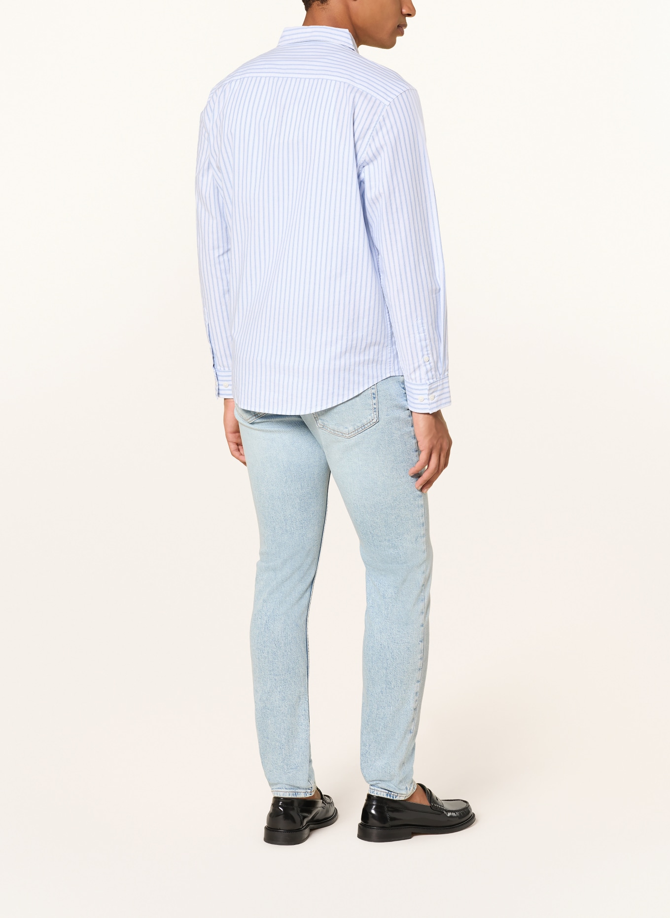 Calvin Klein Jeans Jean slim taper fit: EF8 MARBLED BEACON