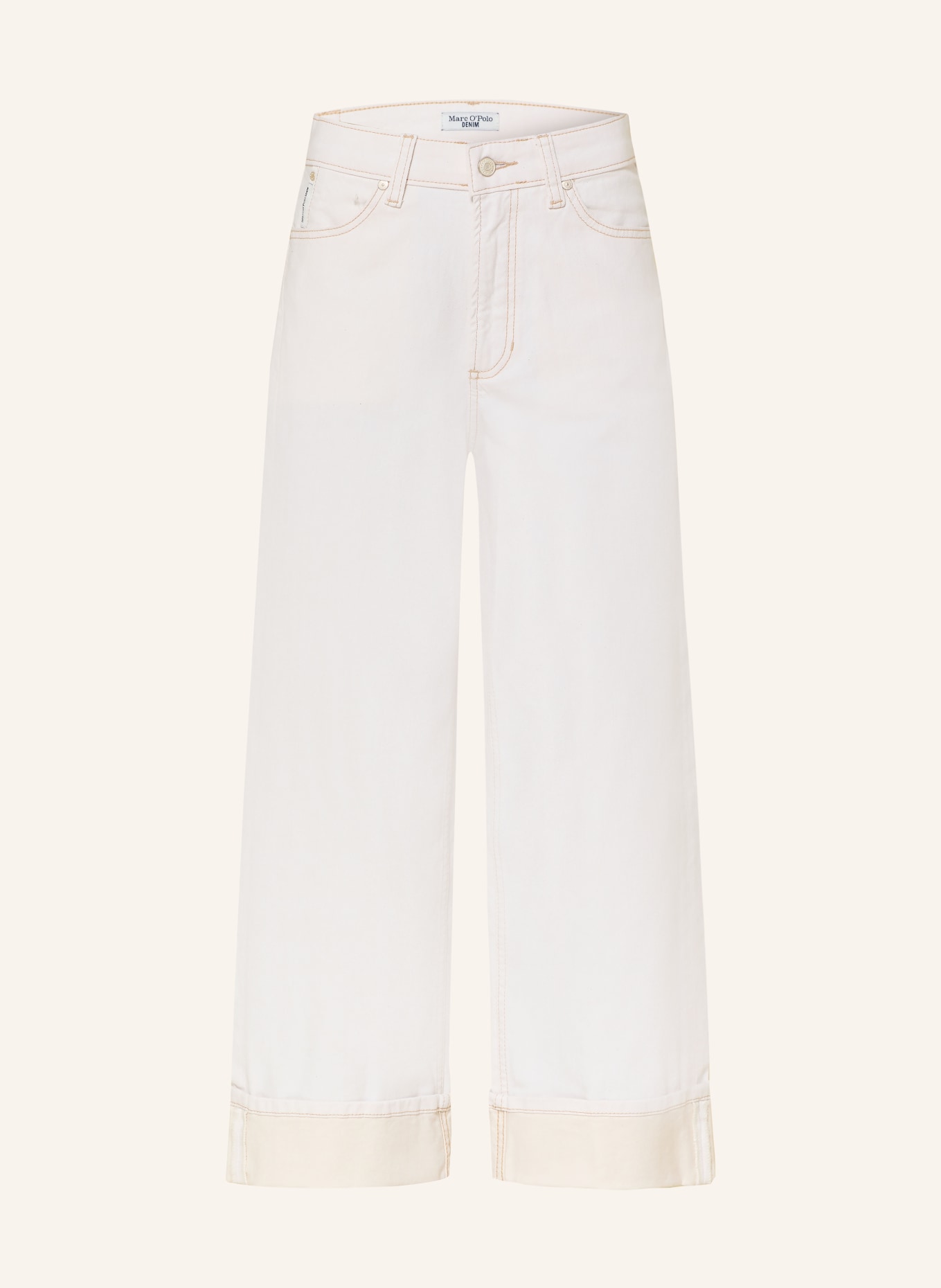 Marc O'Polo DENIM Cropped Jeans: 0216 White_Multi_02
