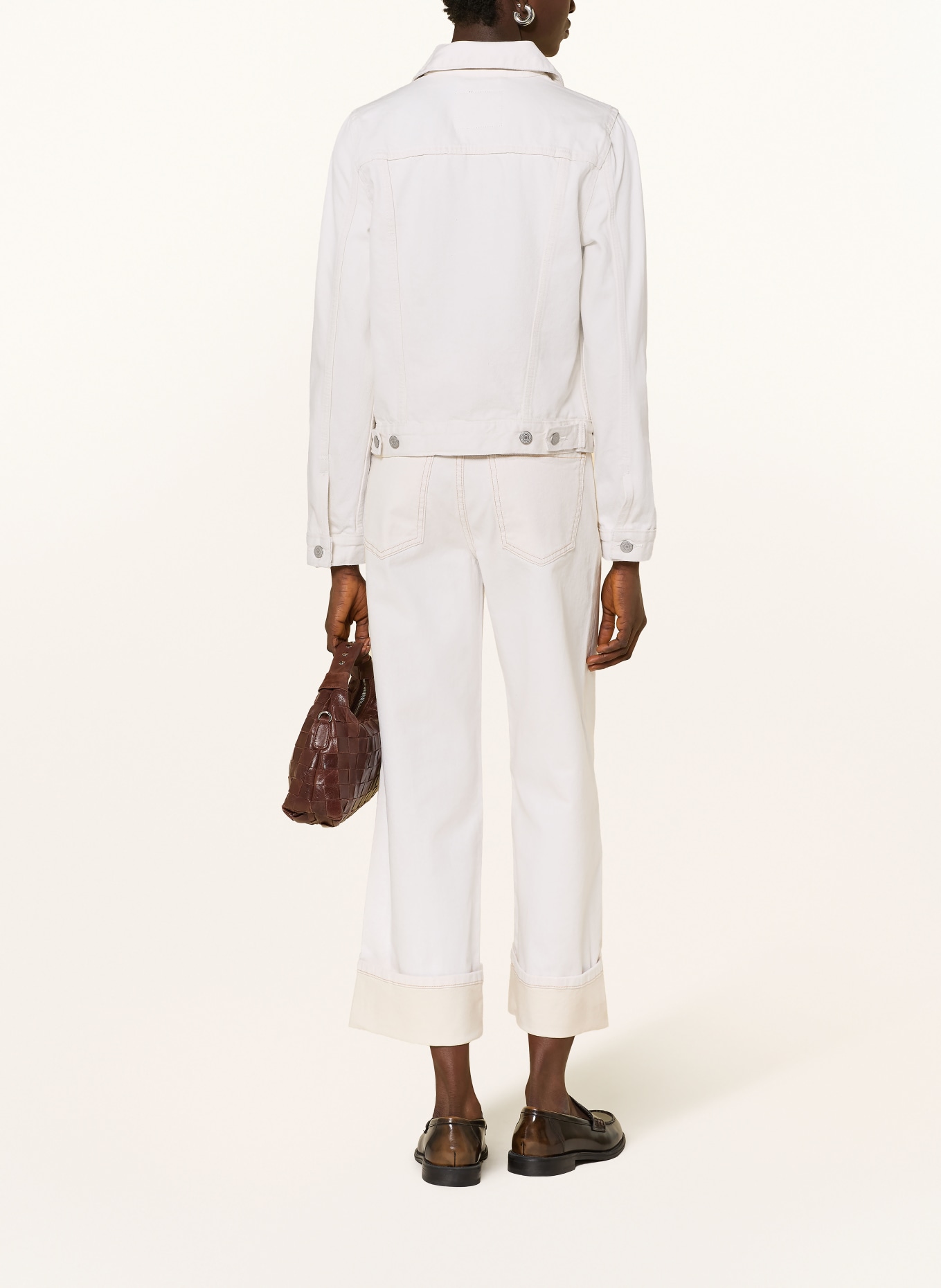 Marc O'Polo DENIM Cropped Jeans: 0216 White_Multi_02