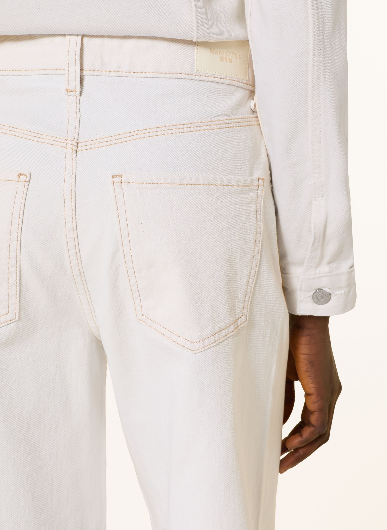 Marc O'Polo DENIM Cropped Jeans: 0216 White_Multi_02