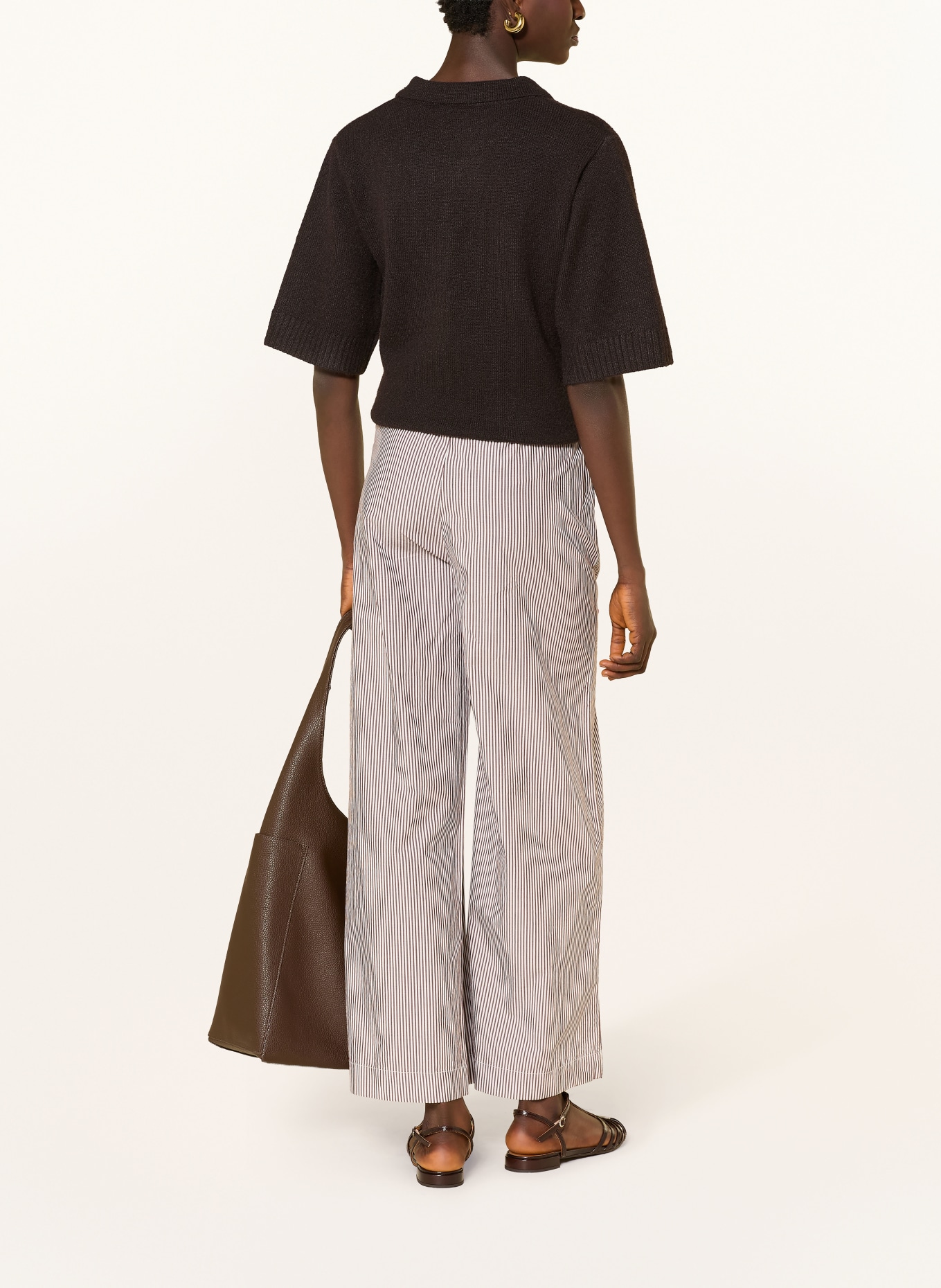 Marc O'Polo DENIM pantalon: BLANC / MARRON