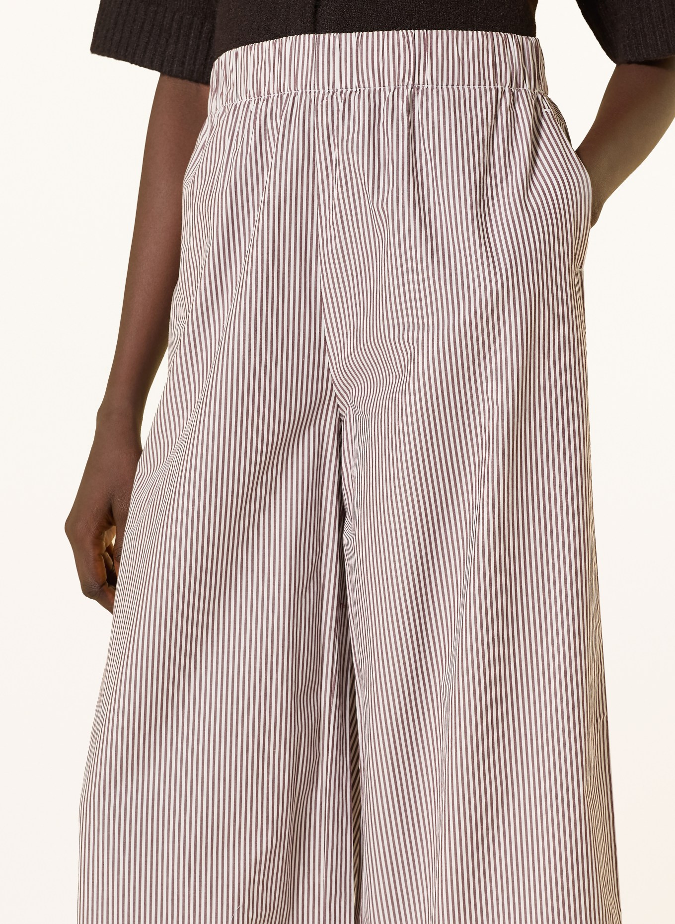 Marc O'Polo DENIM pantalon: BLANC / MARRON